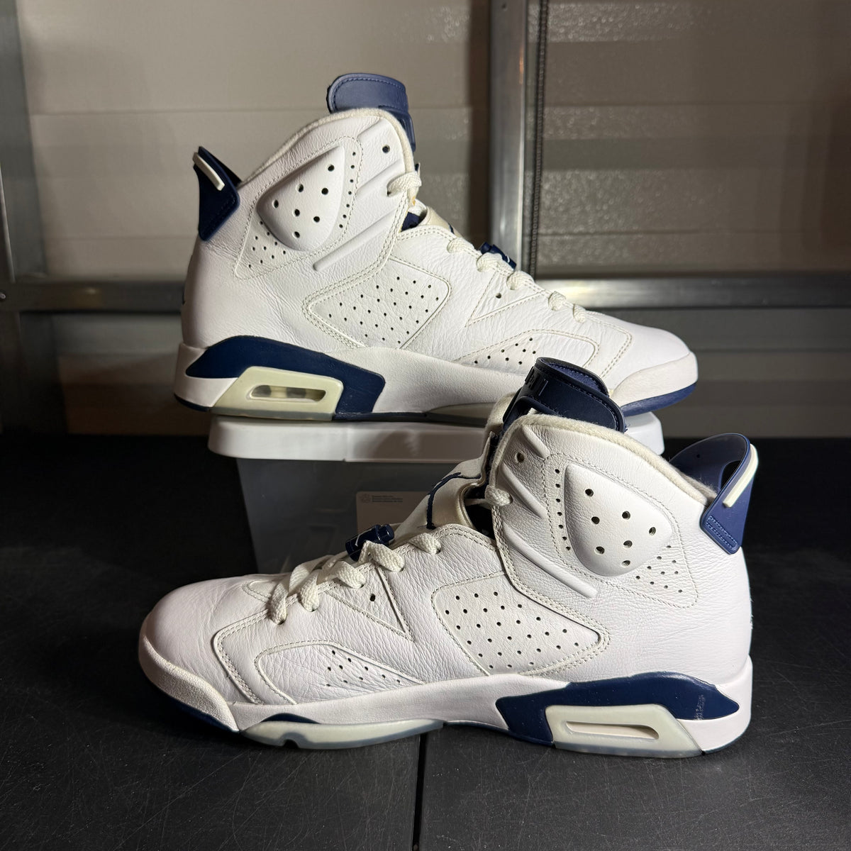 Size 12 - AJ 6 Midnight Navy