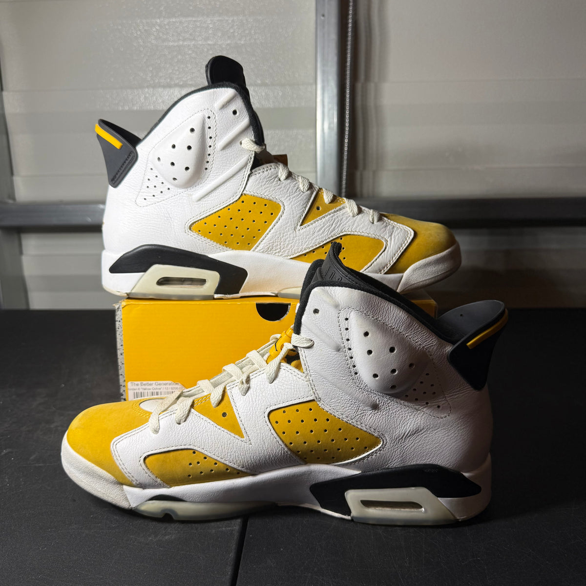 Size 13 - AJ 6 Yellow Ochre