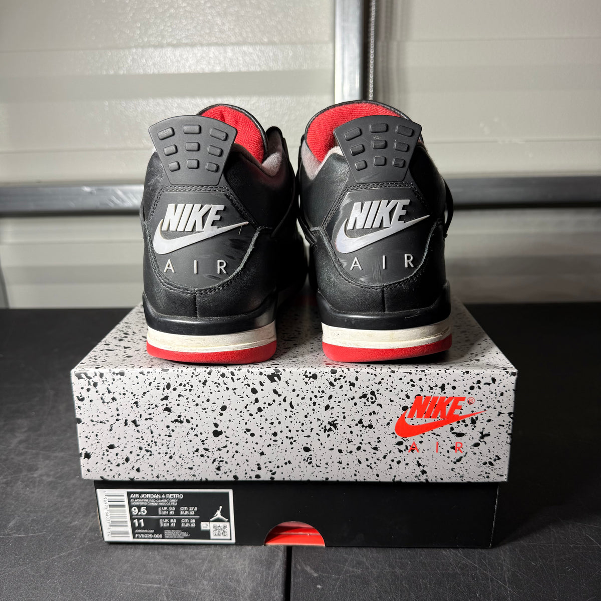 Size 9.5 - AJ 4 Bred Reimagined