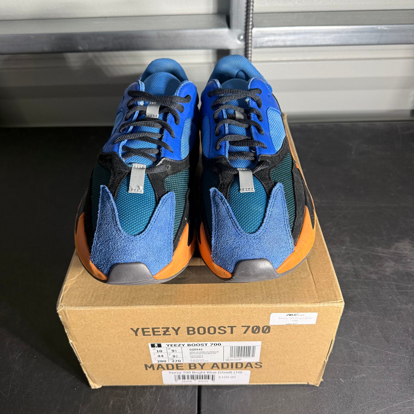 Size 10 - Yeezy 700 Bright Blue
