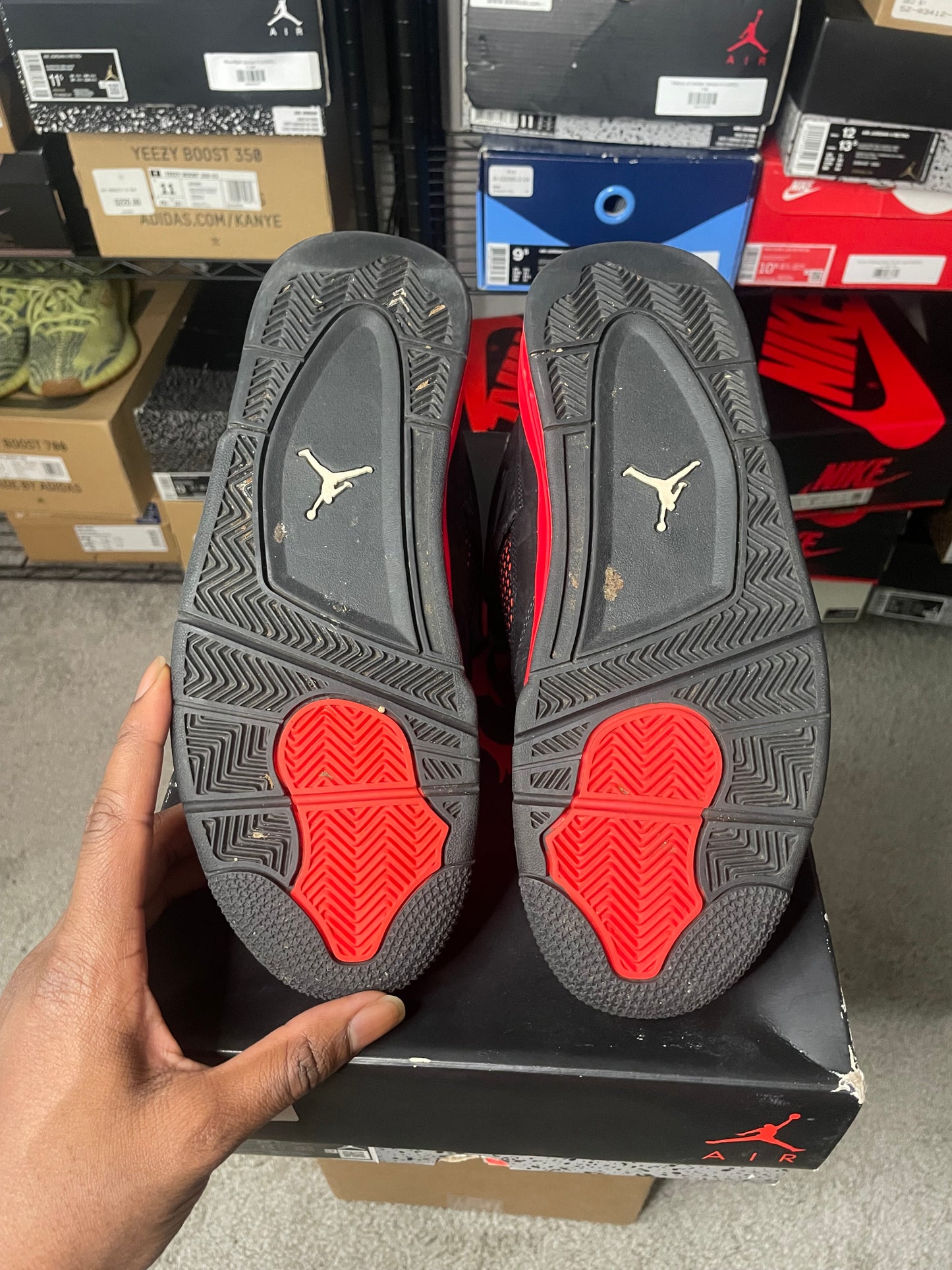 Size 9.5 - Jordan 4 Retro Mid Red Thunder