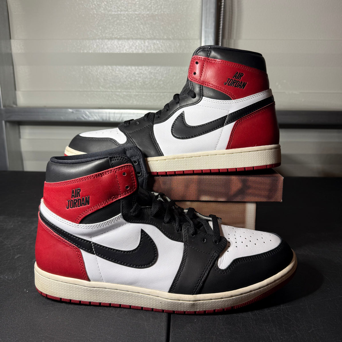 Size 13 - AJ 1 Black Toe Reimagined
