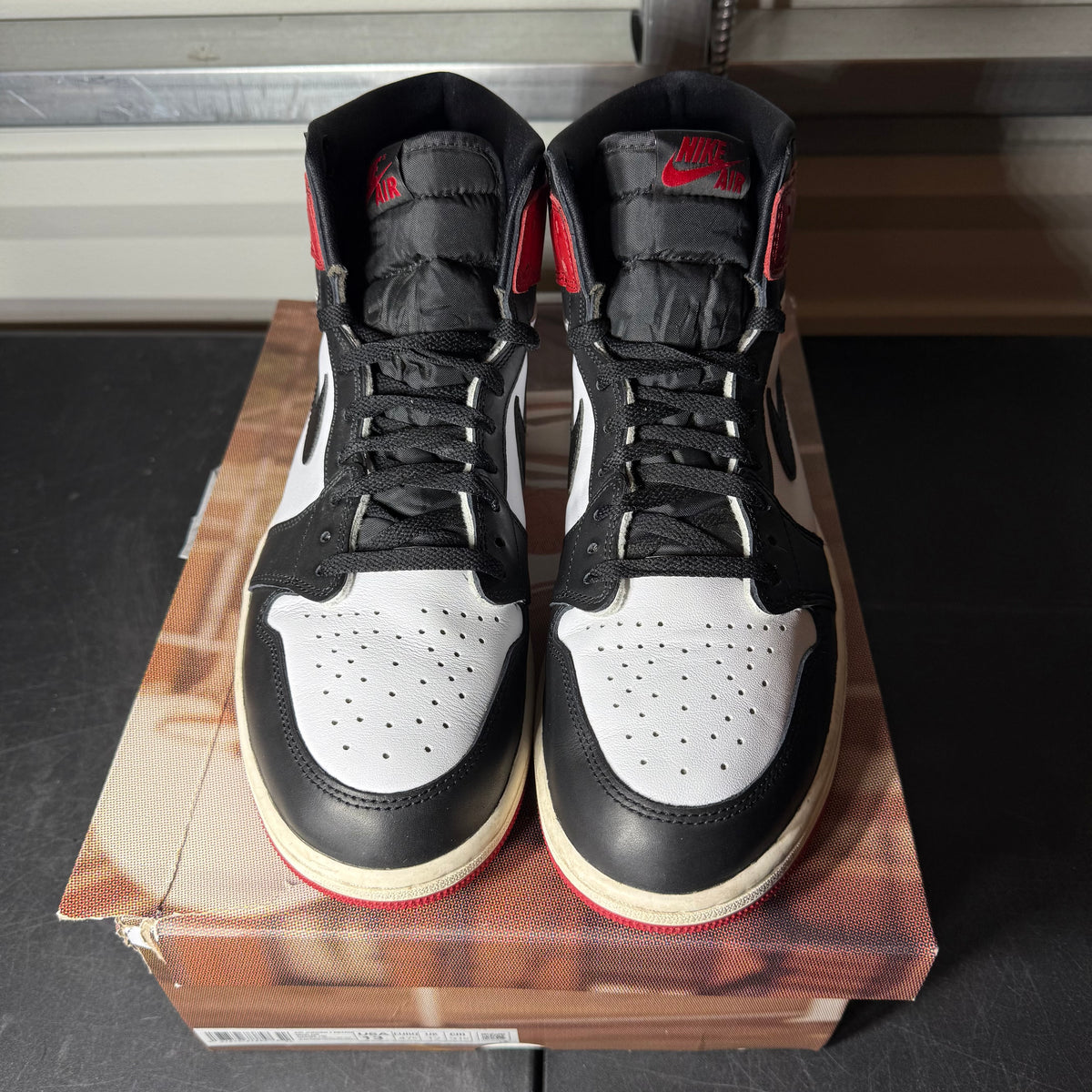 Size 13 - AJ 1 Black Toe Reimagined