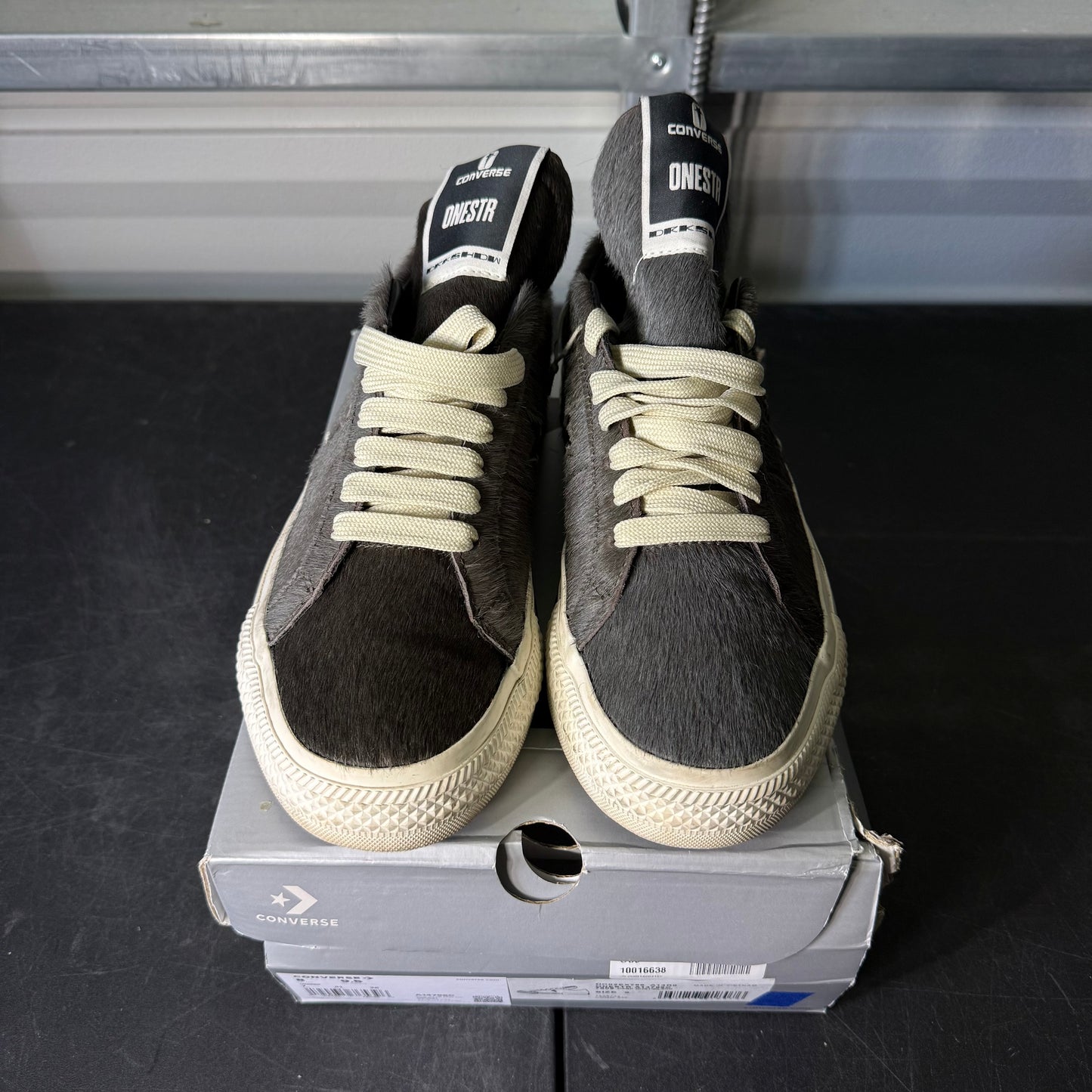 Size 10 - Rick Owens x Converse DRKSHDW Dark Lust