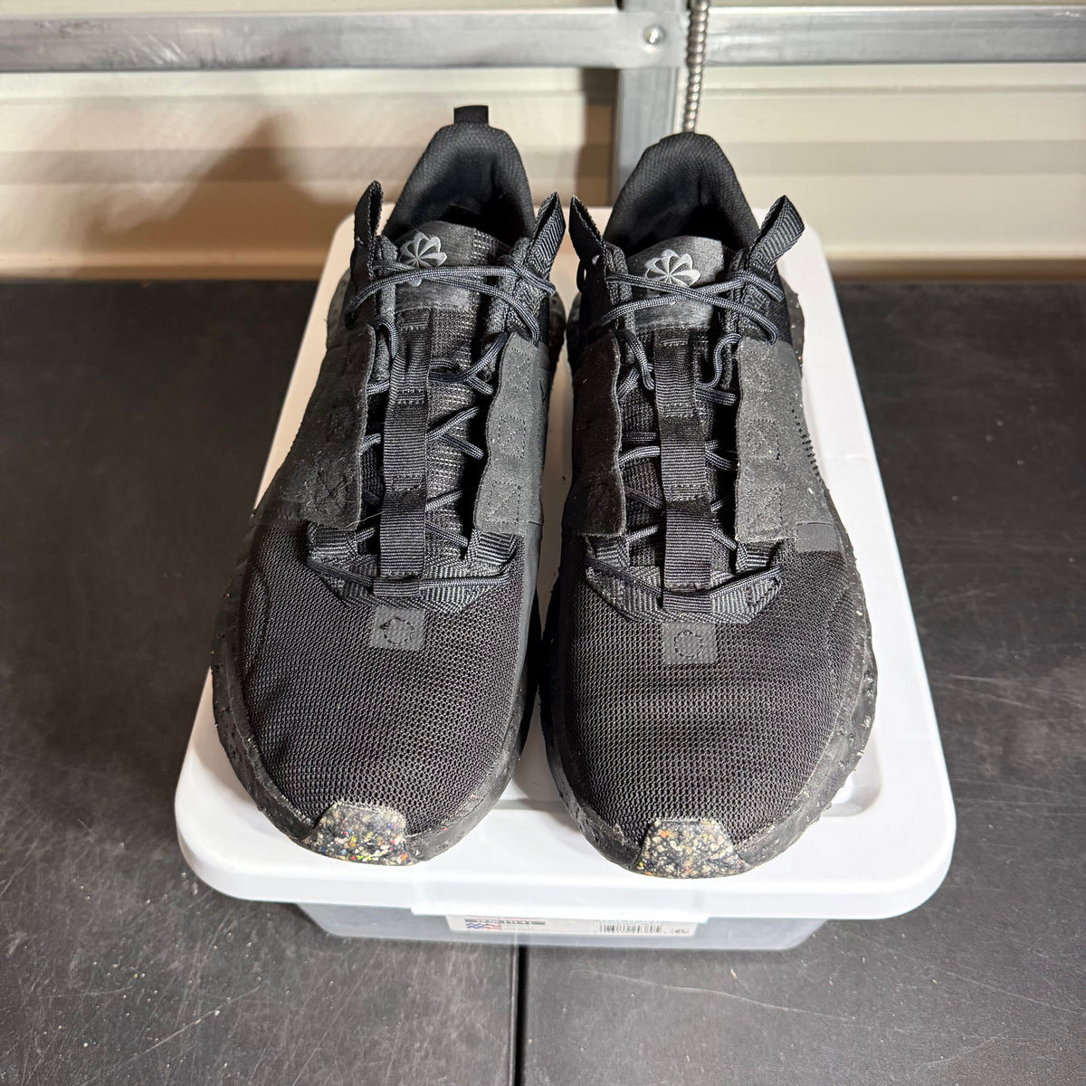 Size 12.5 - Crater Impact Black/Barely Volt Low
