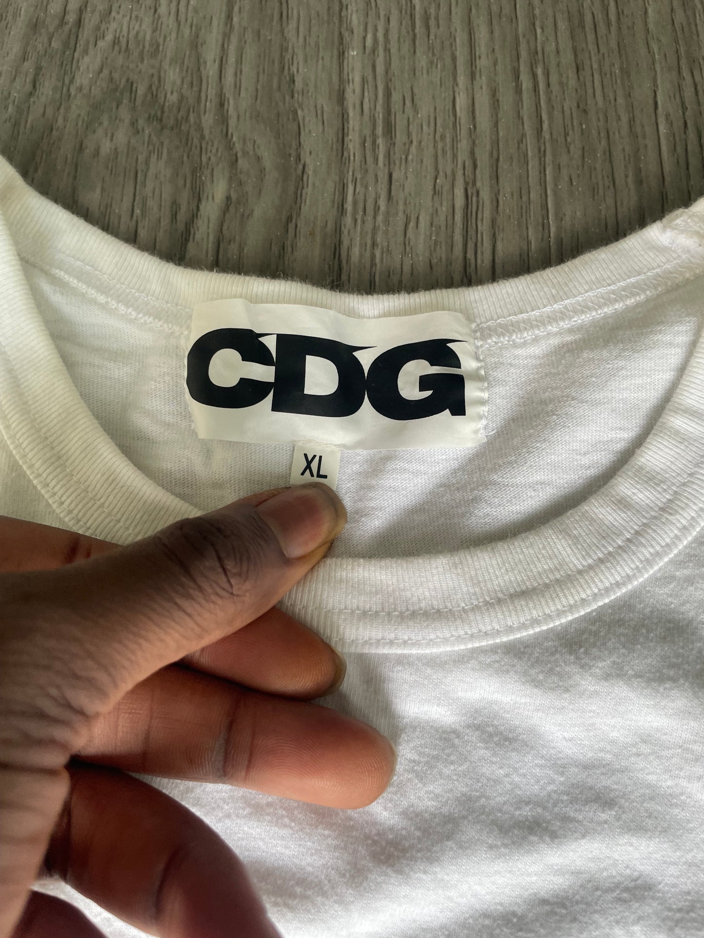 Size XL - CDG Play Longsleeve Shirt