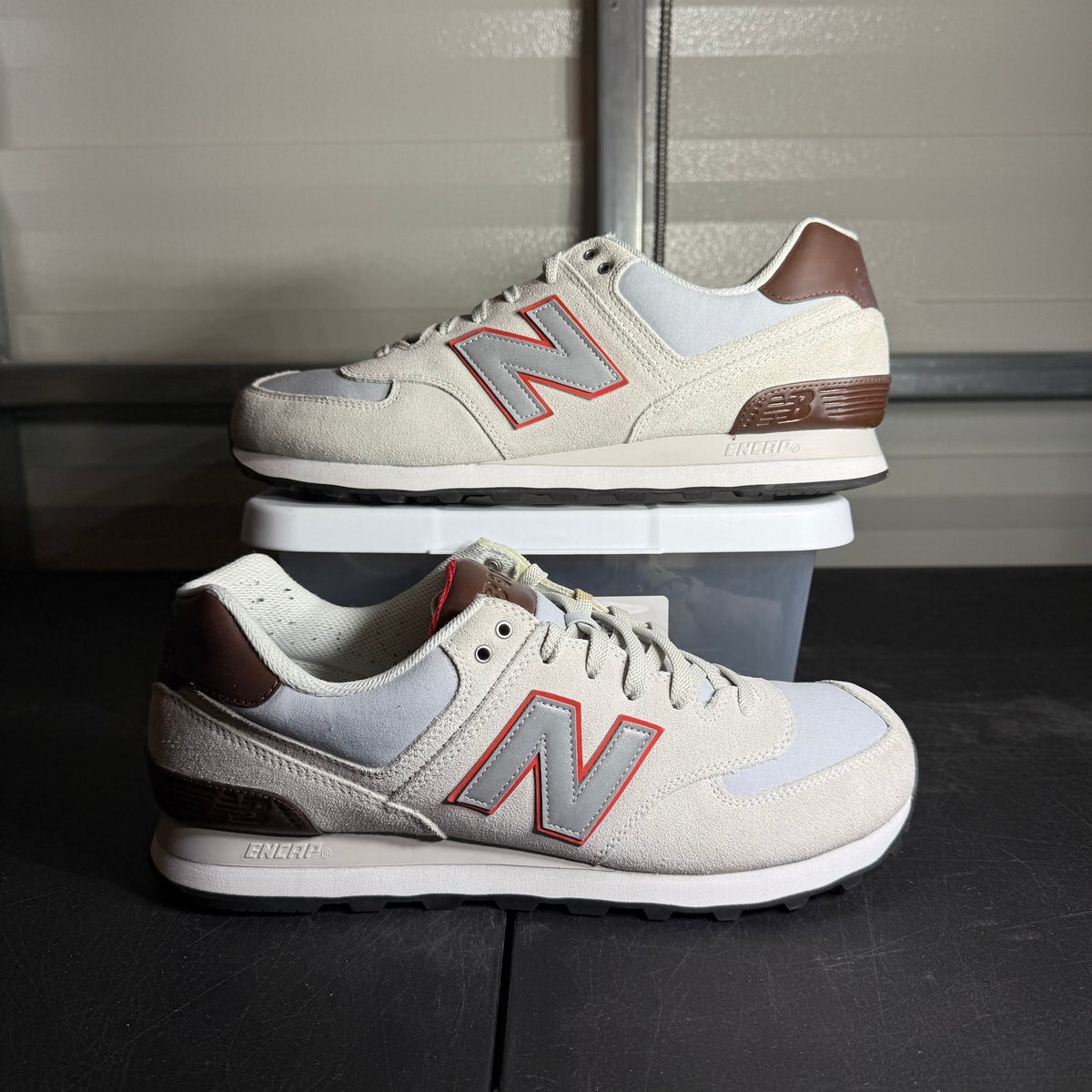 Size 12 - NB 574 Sail Brown