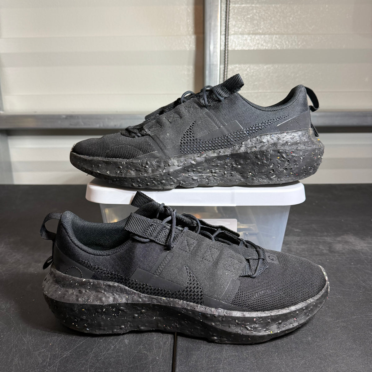 Size 12.5 - Crater Impact Black/Barely Volt Low