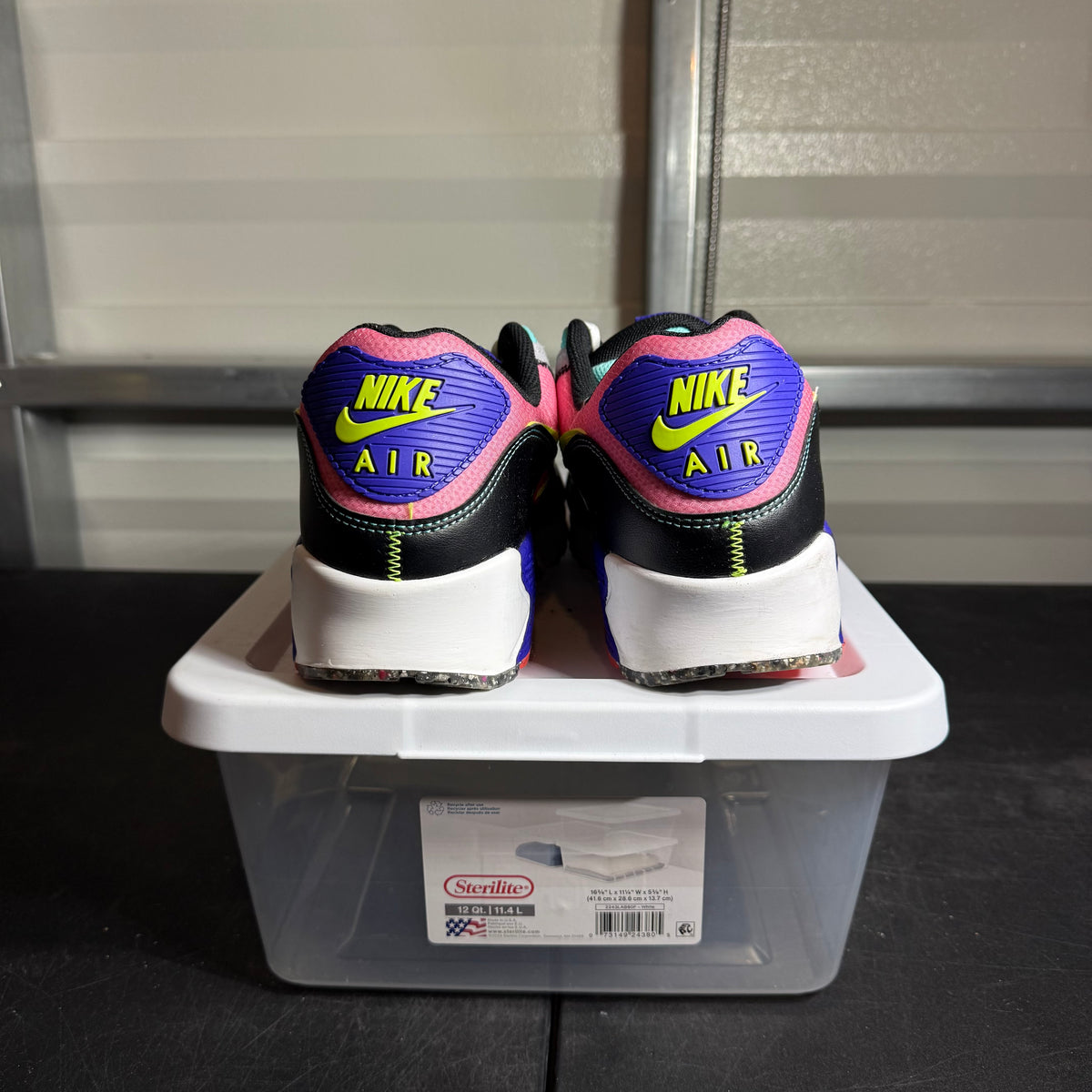 Size 12.5 - Nike Air Max 90 Exeter Edition Neon