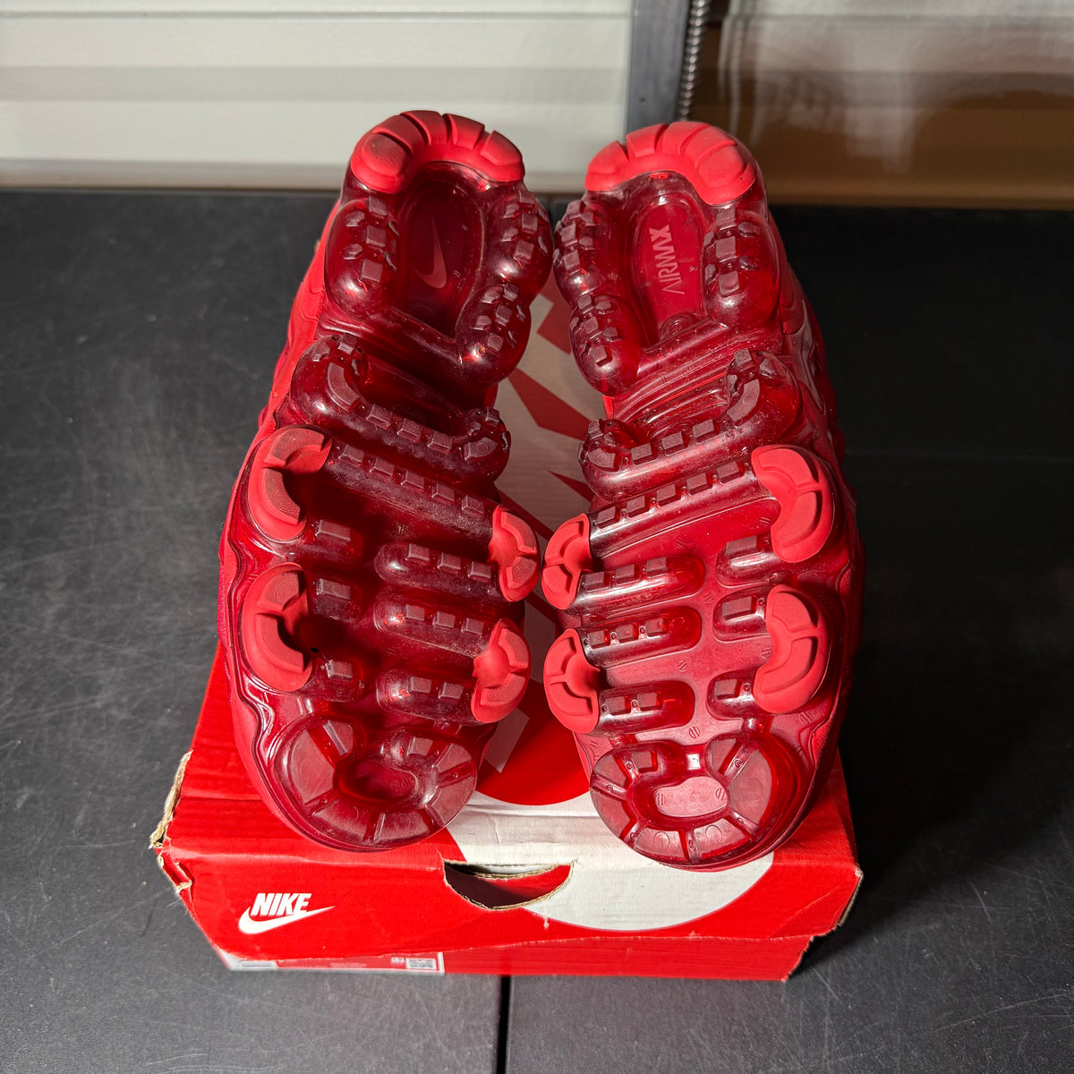 Size 8.5 - VaporMax Plus Triple Red
