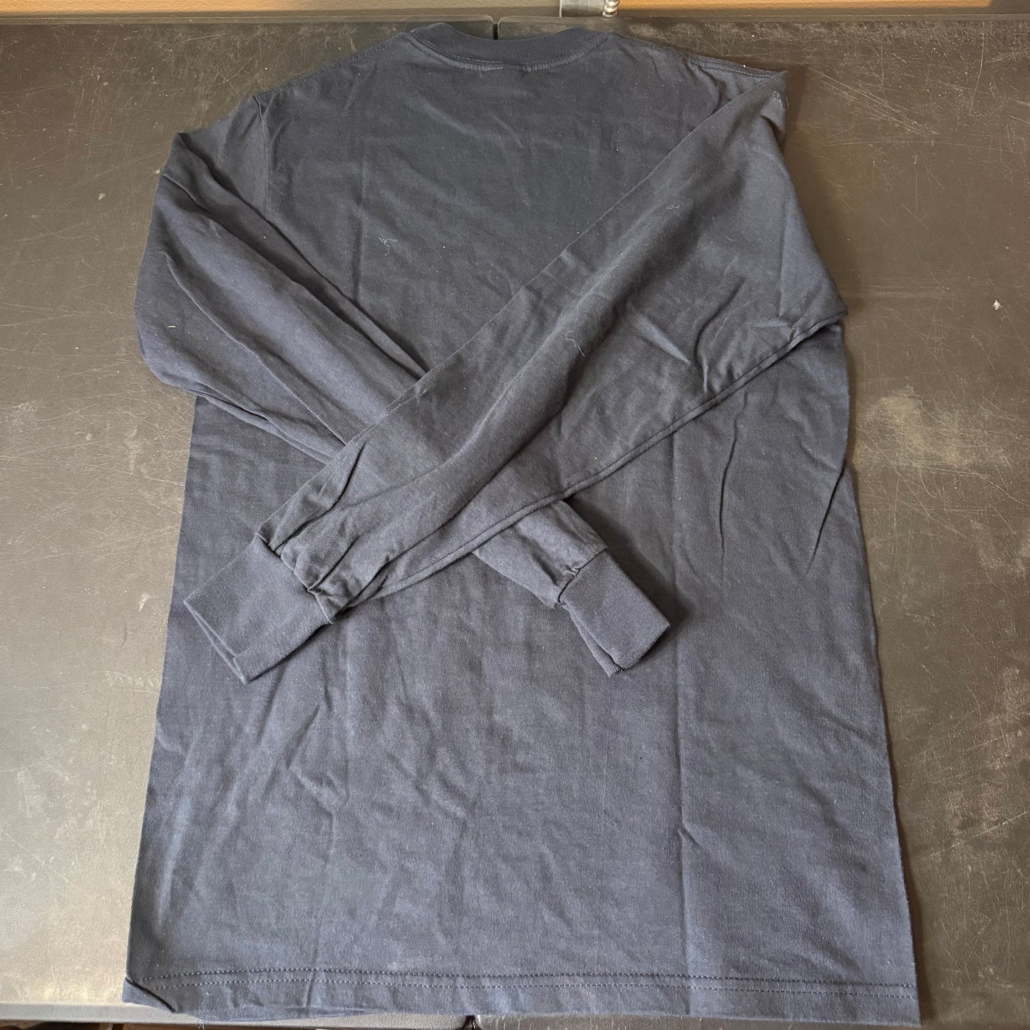 Size Small - Supreme Navy Long Sleeve DS