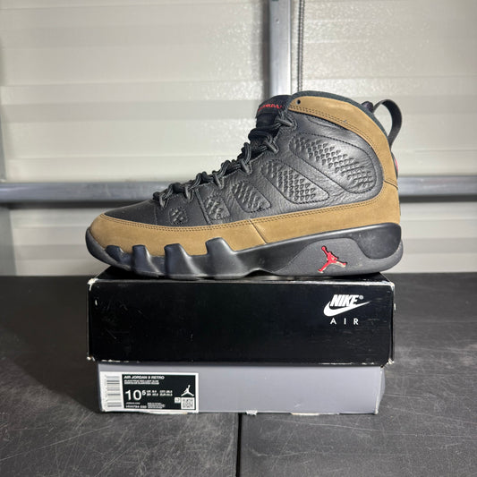 Size 10.5 - AJ 9 Olive