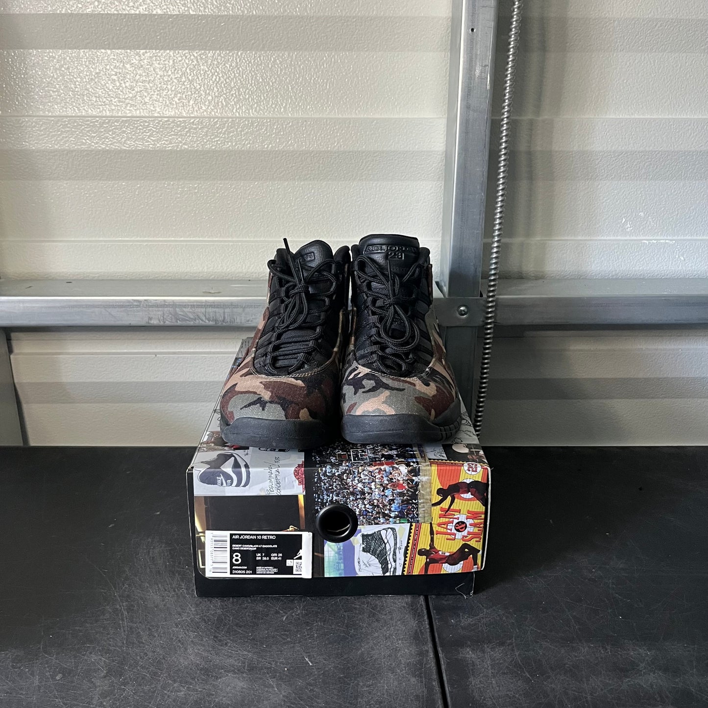 Size 8 - AJ 10 Camo