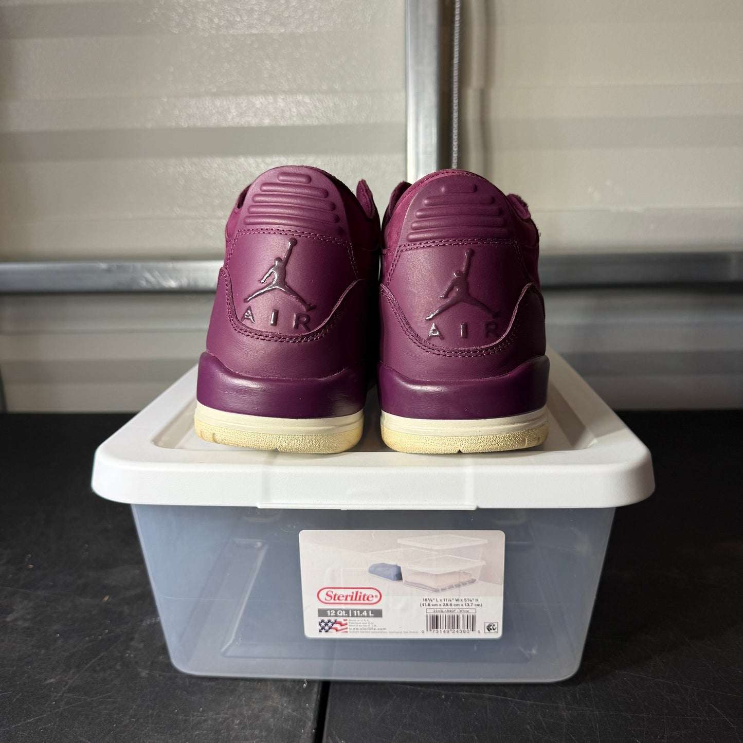 Size 12W - AJ 3 Bordeaux