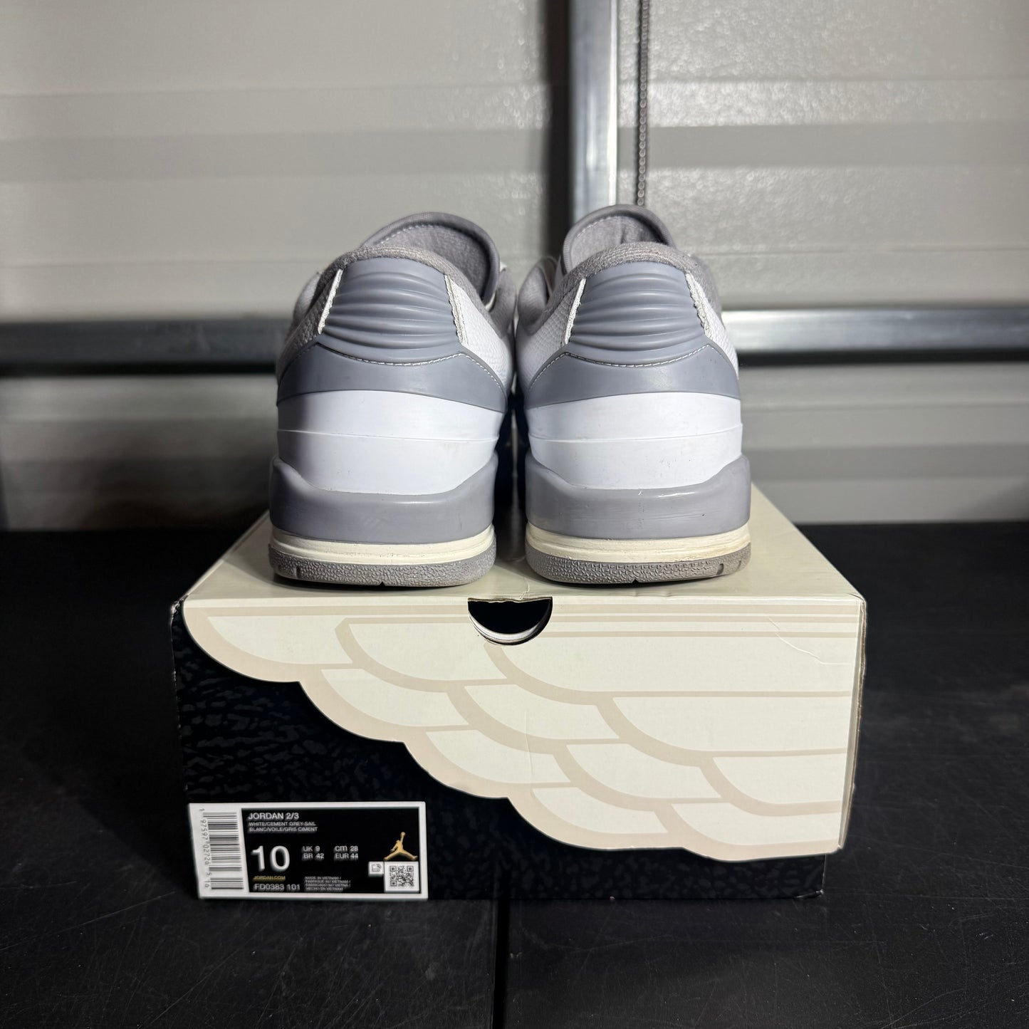 Size 10 - AJ 2 Low Cement Grey