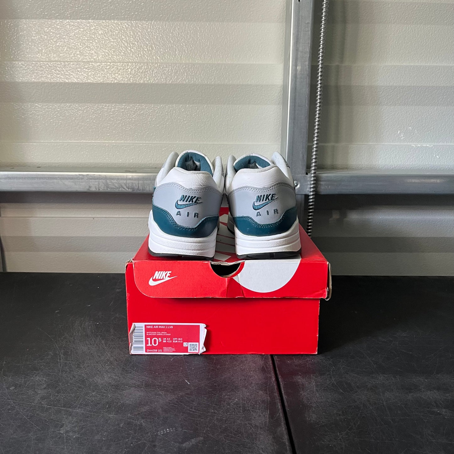 Size 10.5 - Nike Air Max 1 Teal Green