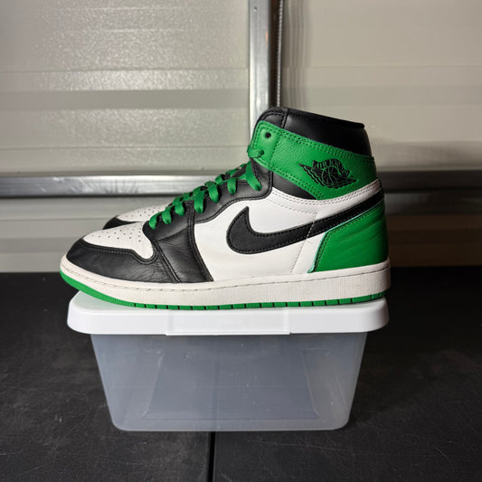 Size 10.5 - AJ 1 High Lucky Green NB