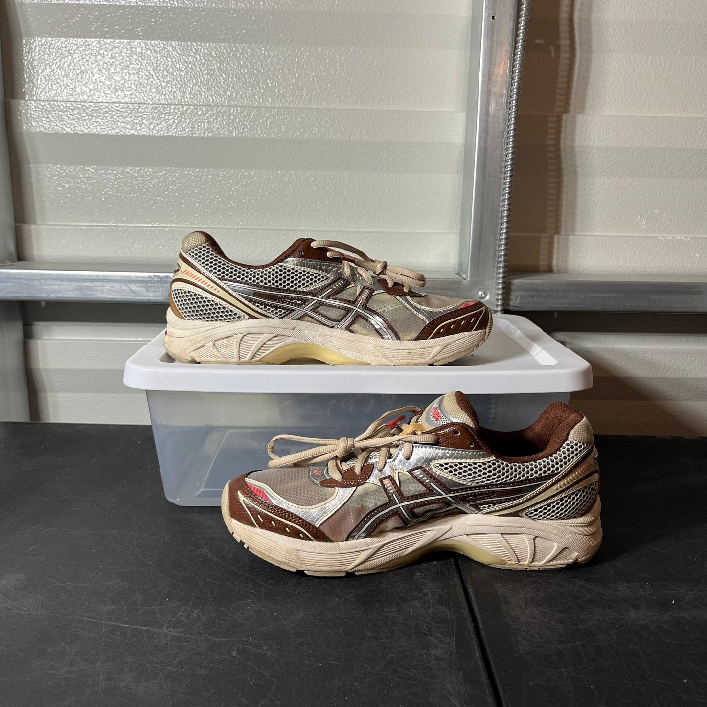 Size 10 - Asics Chocolate Brown