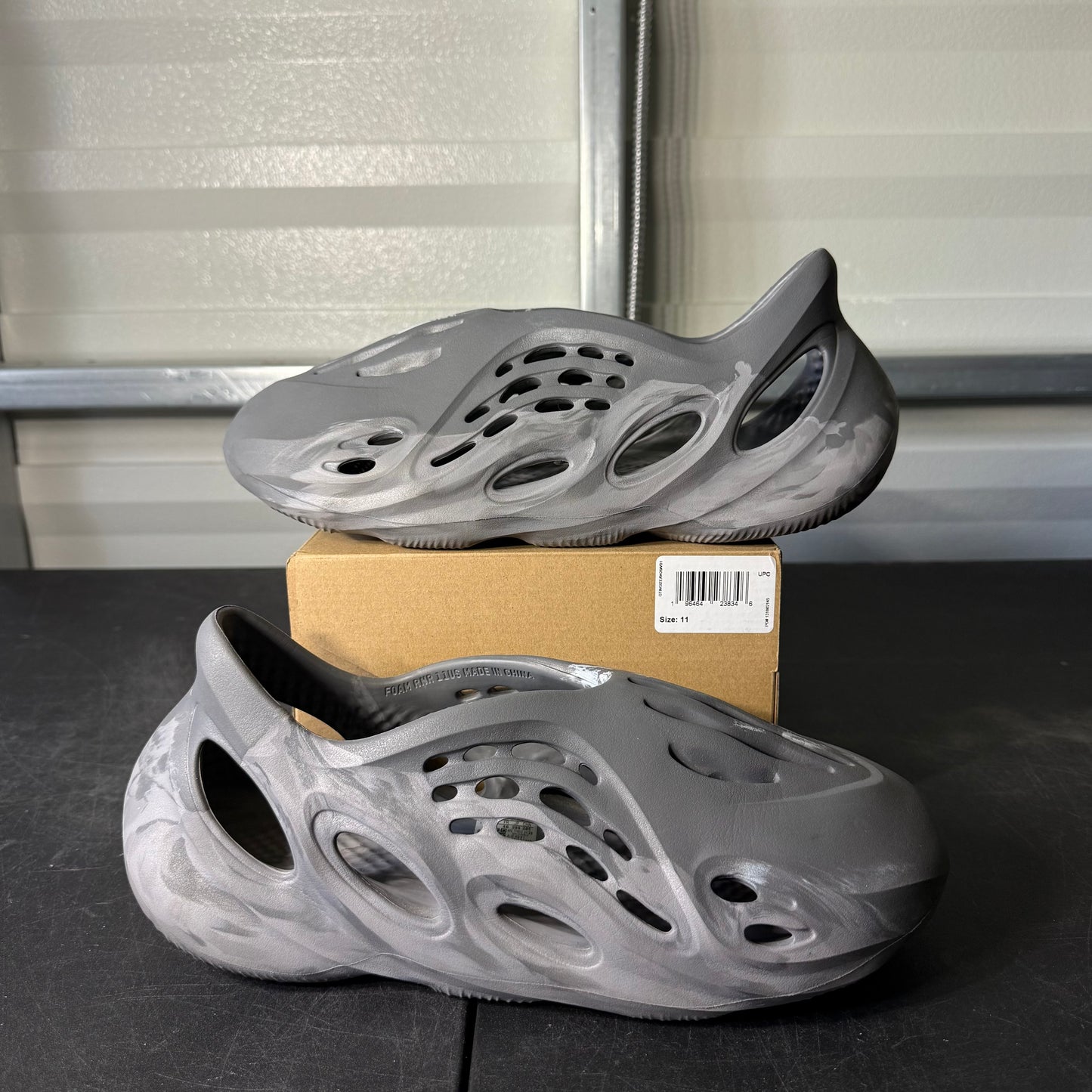 Size 11 - Yeezy Foam RNNR MX Granite