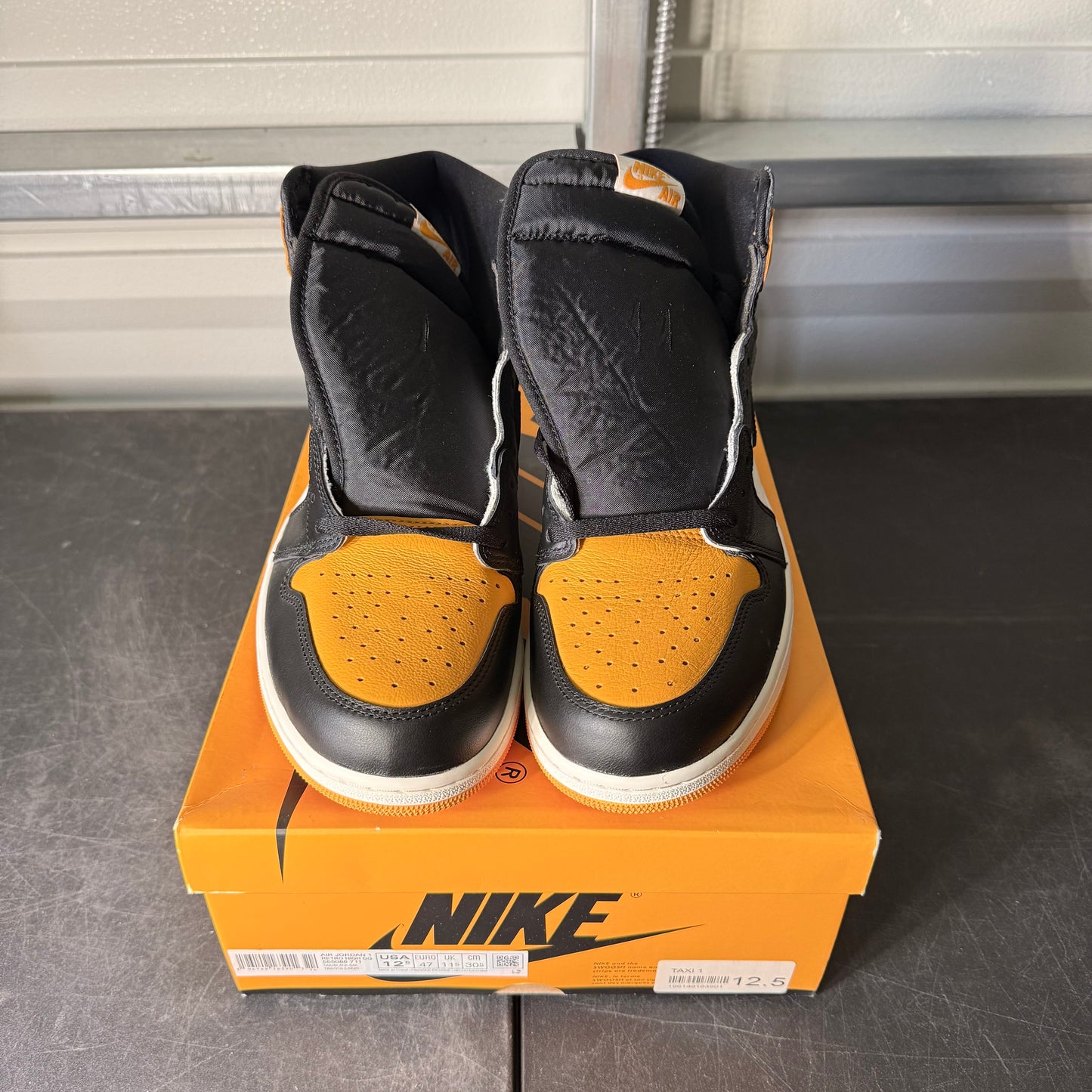 Size 12.5 - AJ 1 Taxi