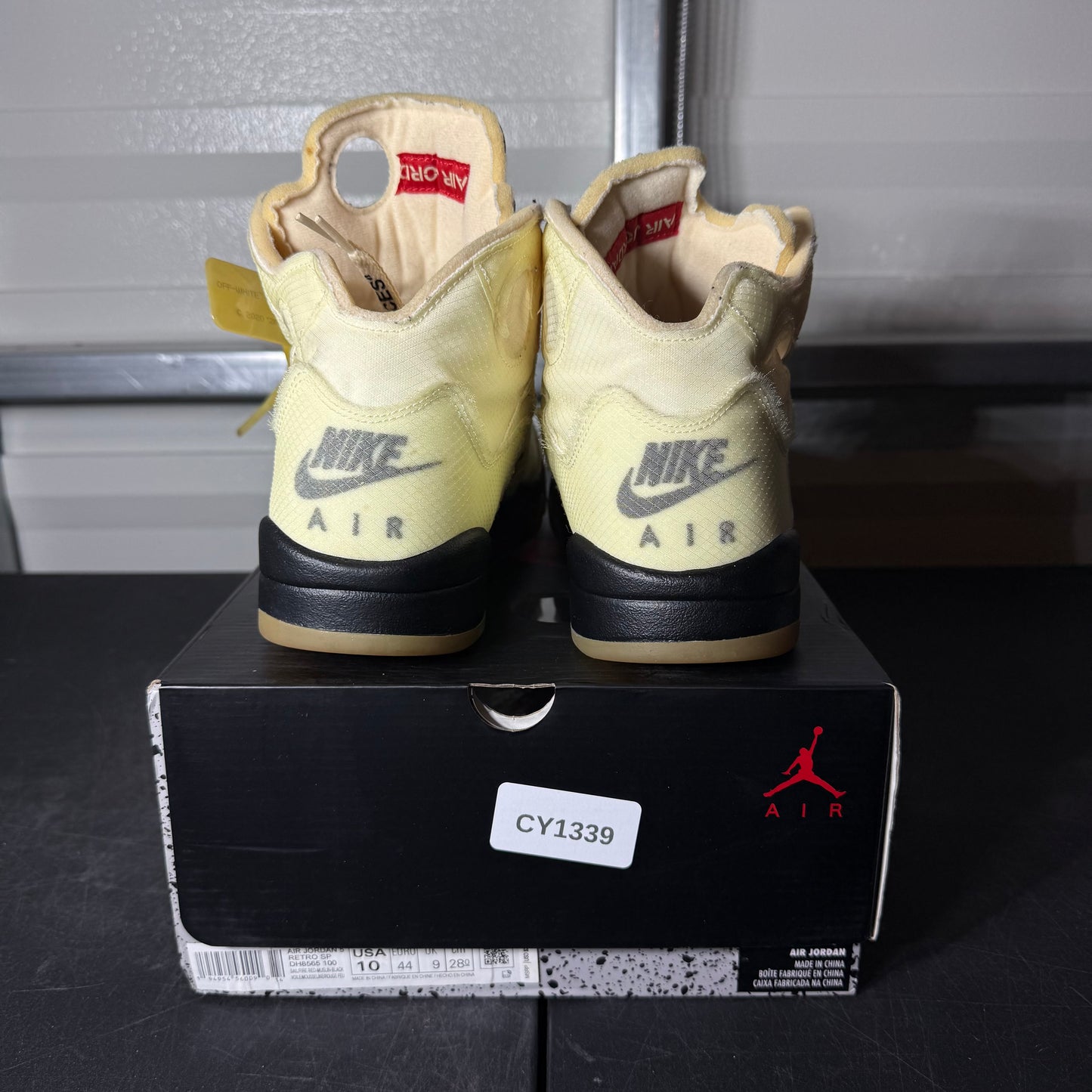 Size 10 - AJ 5 Off-White Sail