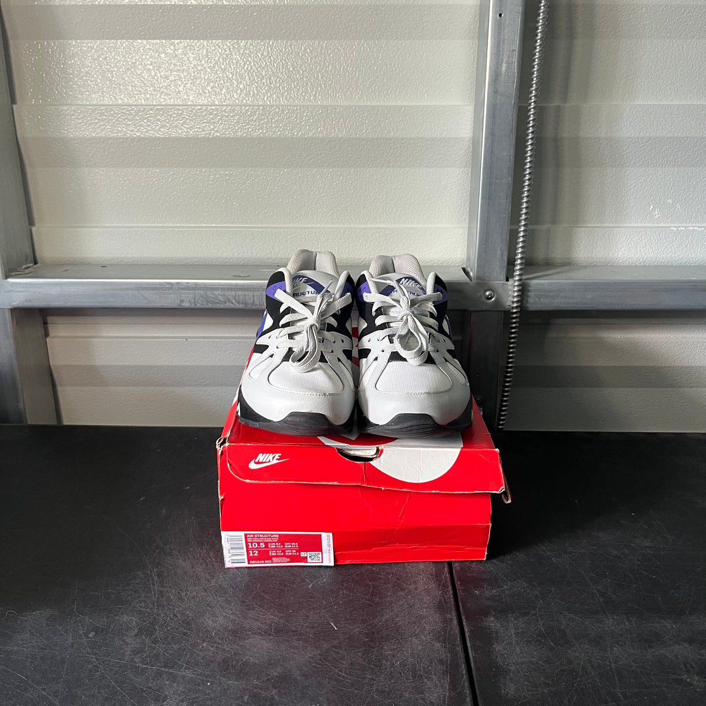 Size 10.5 - Nike Air Structure Grey Fog
