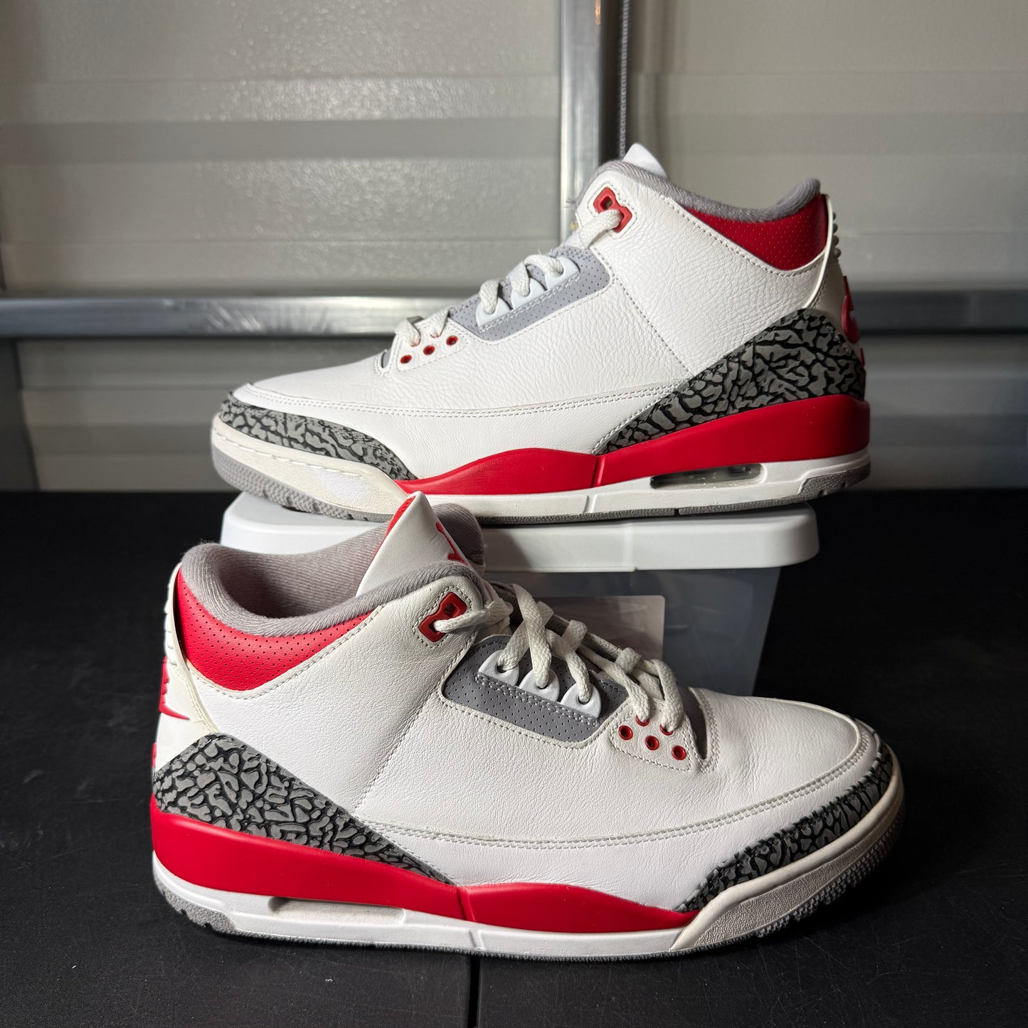 Size 12 - AJ 3 Fire Red
