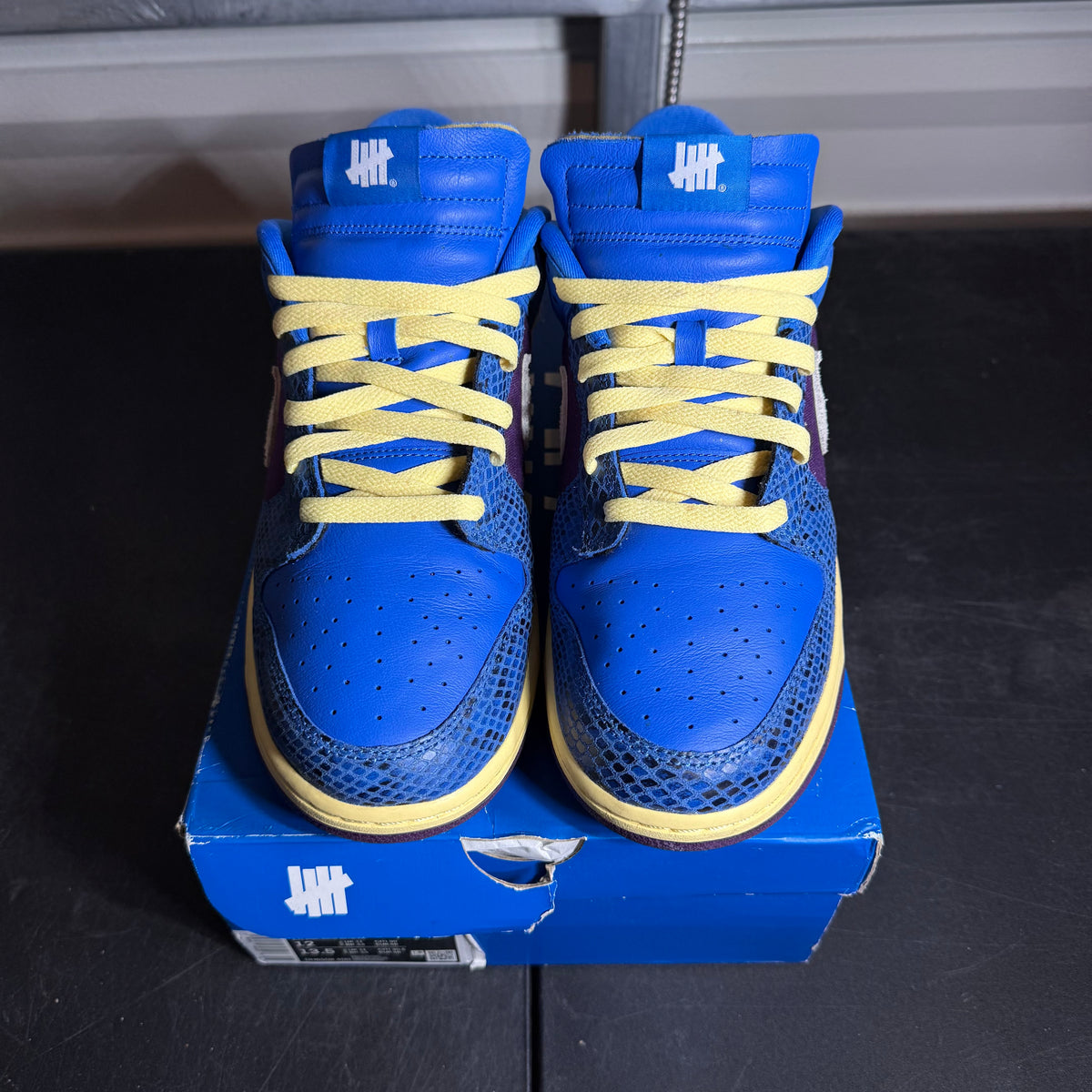 Size 12 - Nike Undefeated x Dunk Low SP 5 On It Signal Blue