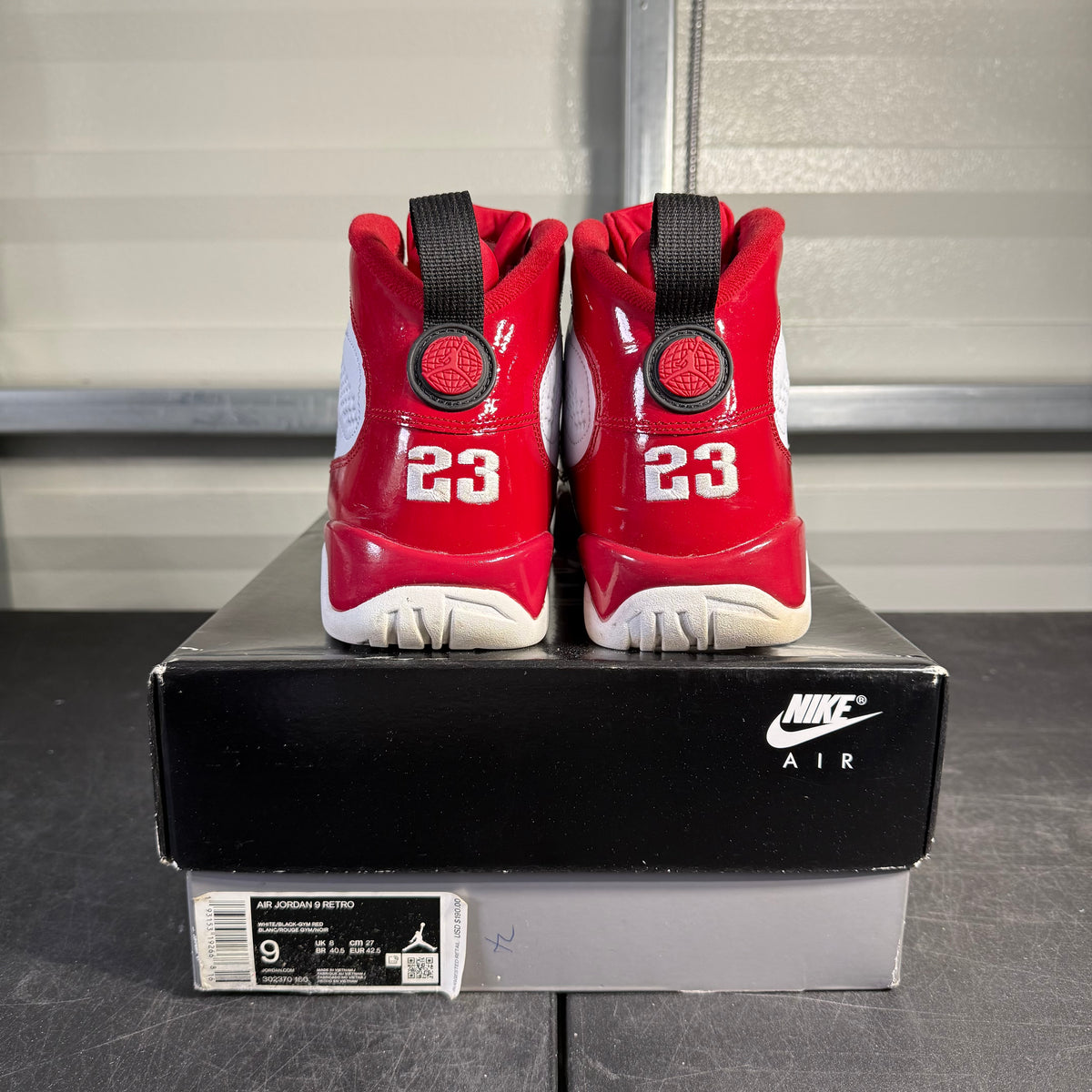 Size 9 - AJ 9 Gym Red