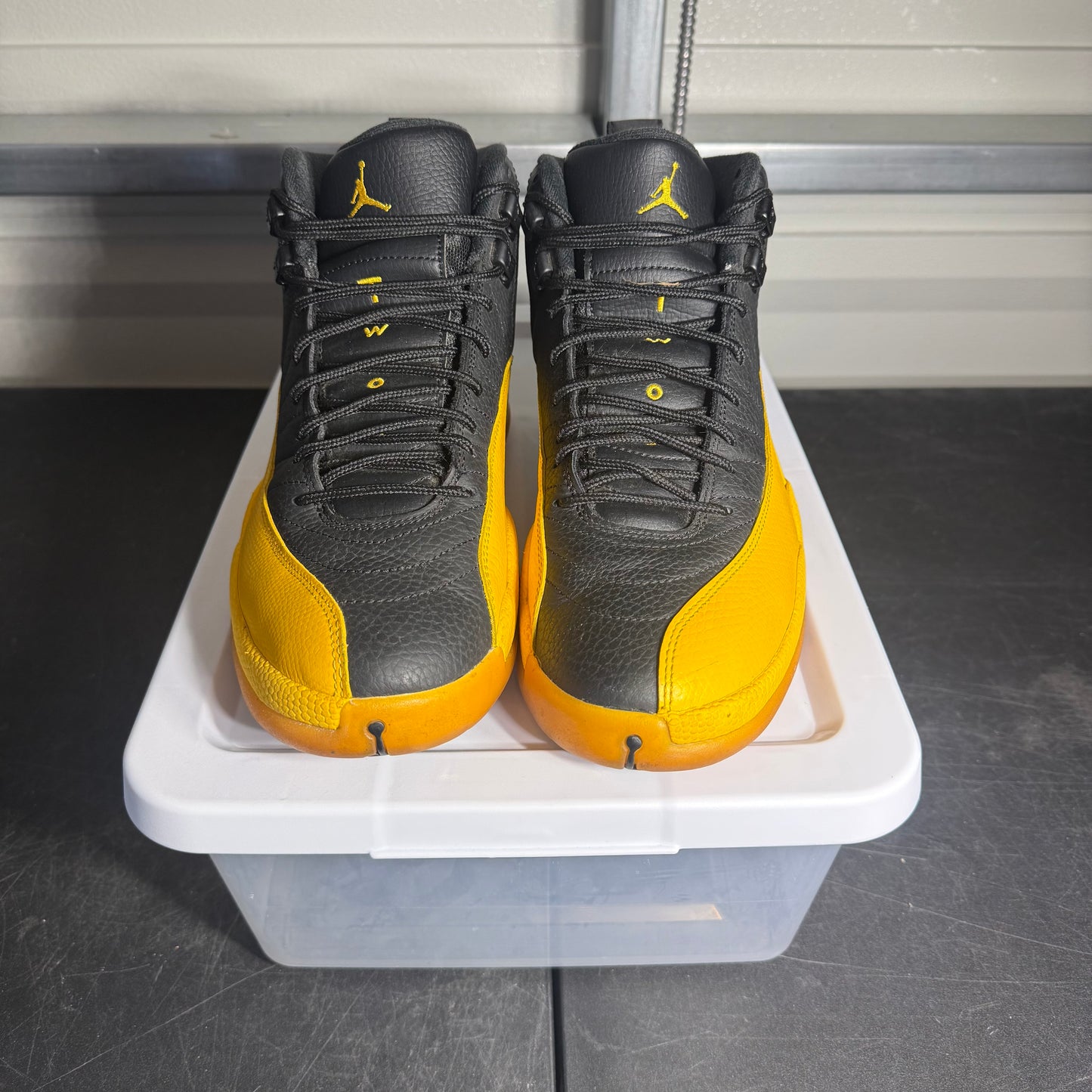 Size 10 - AJ 12 University Gold
