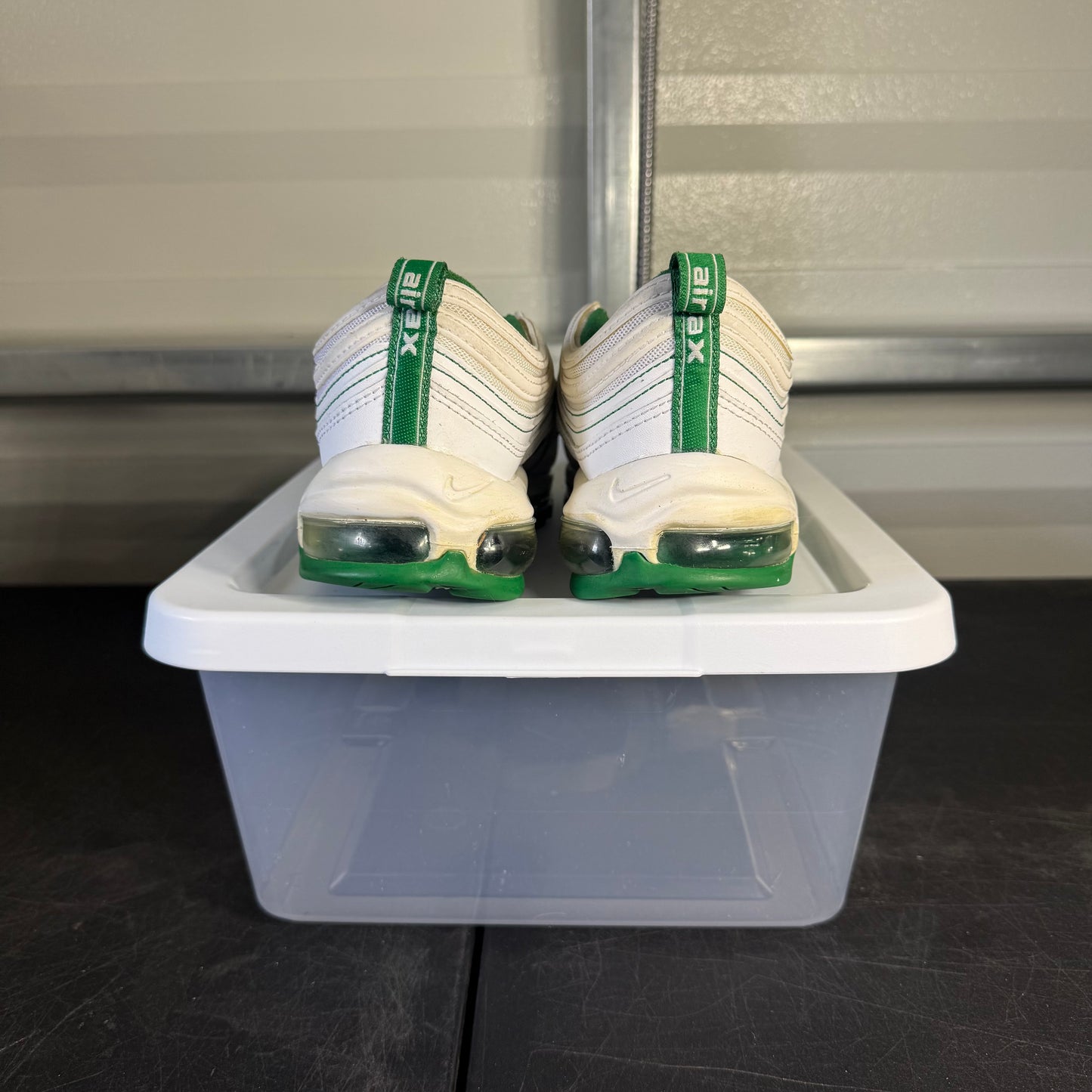 Size 8 - Air Max 97 (Green / White)