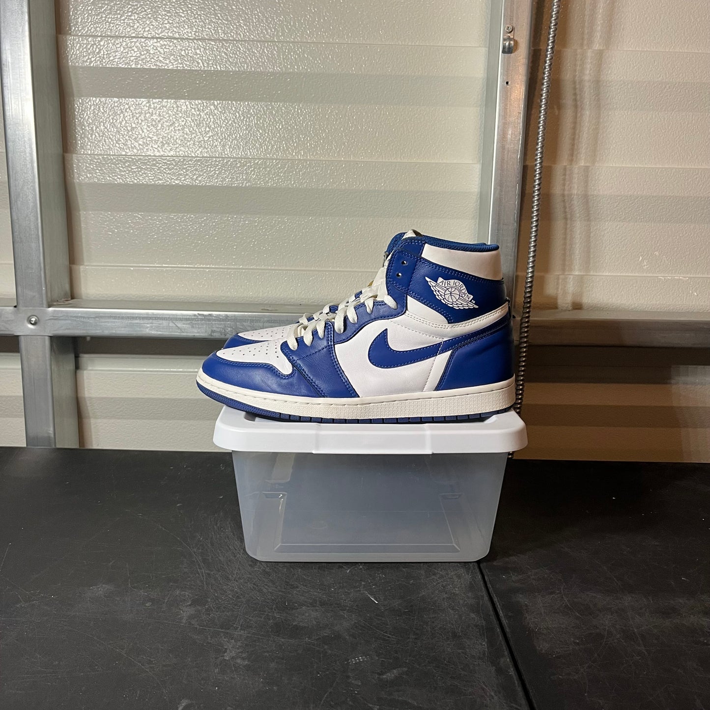 Size 11 - AJ 1 Storm Blue
