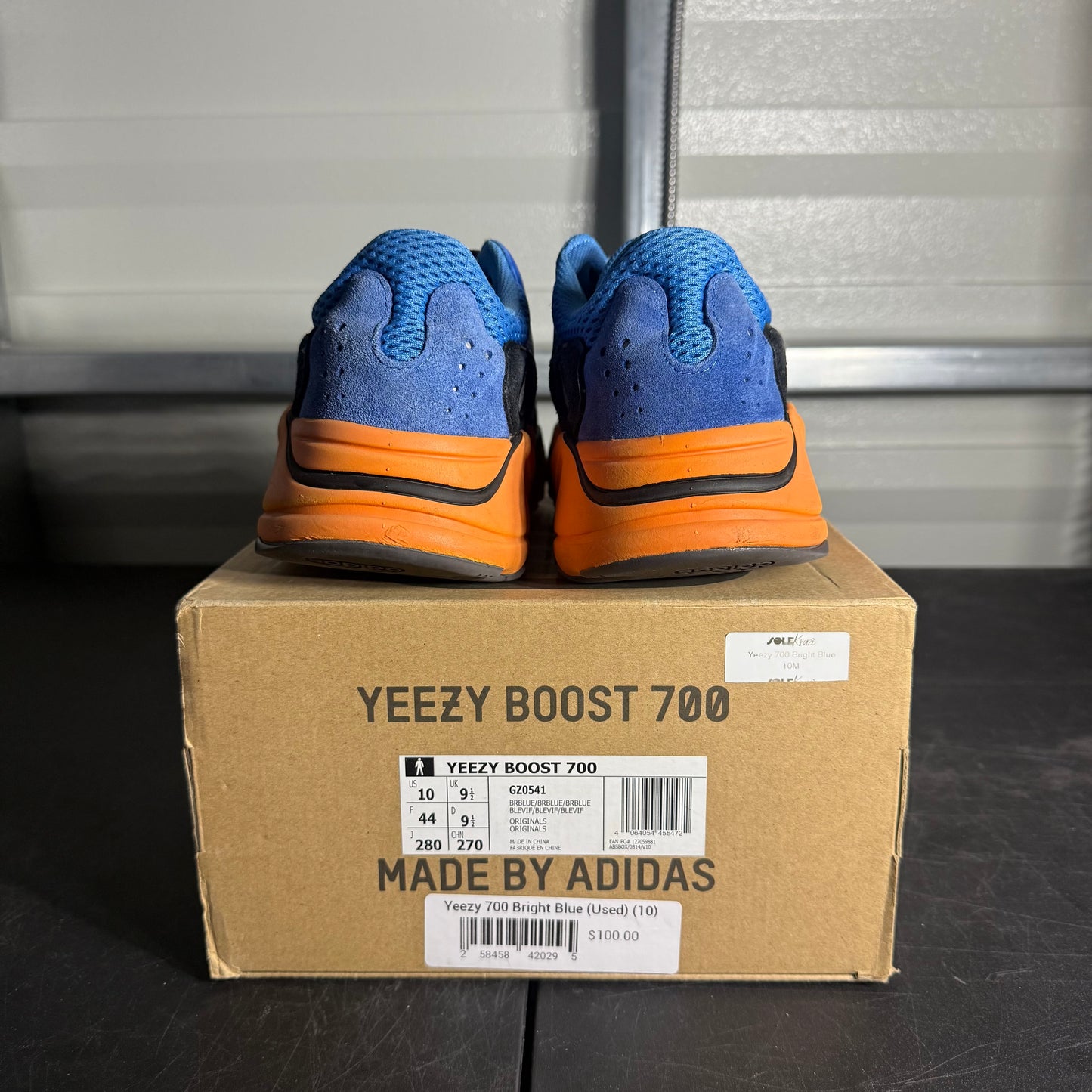 Size 10 - Yeezy 700 Bright Blue