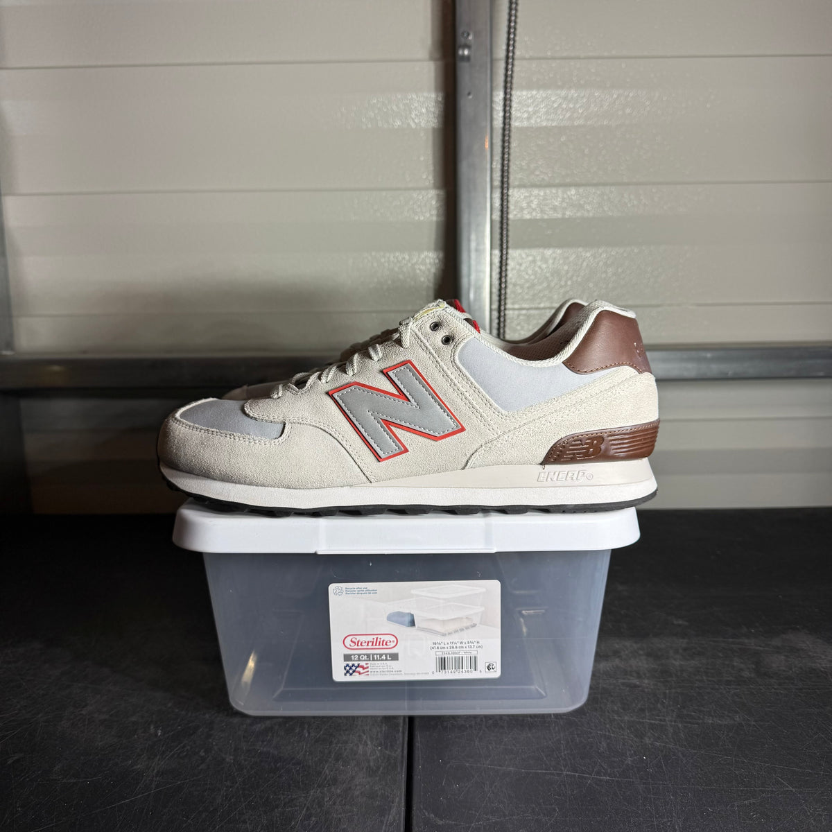 Size 12 - NB 574 Sail Brown