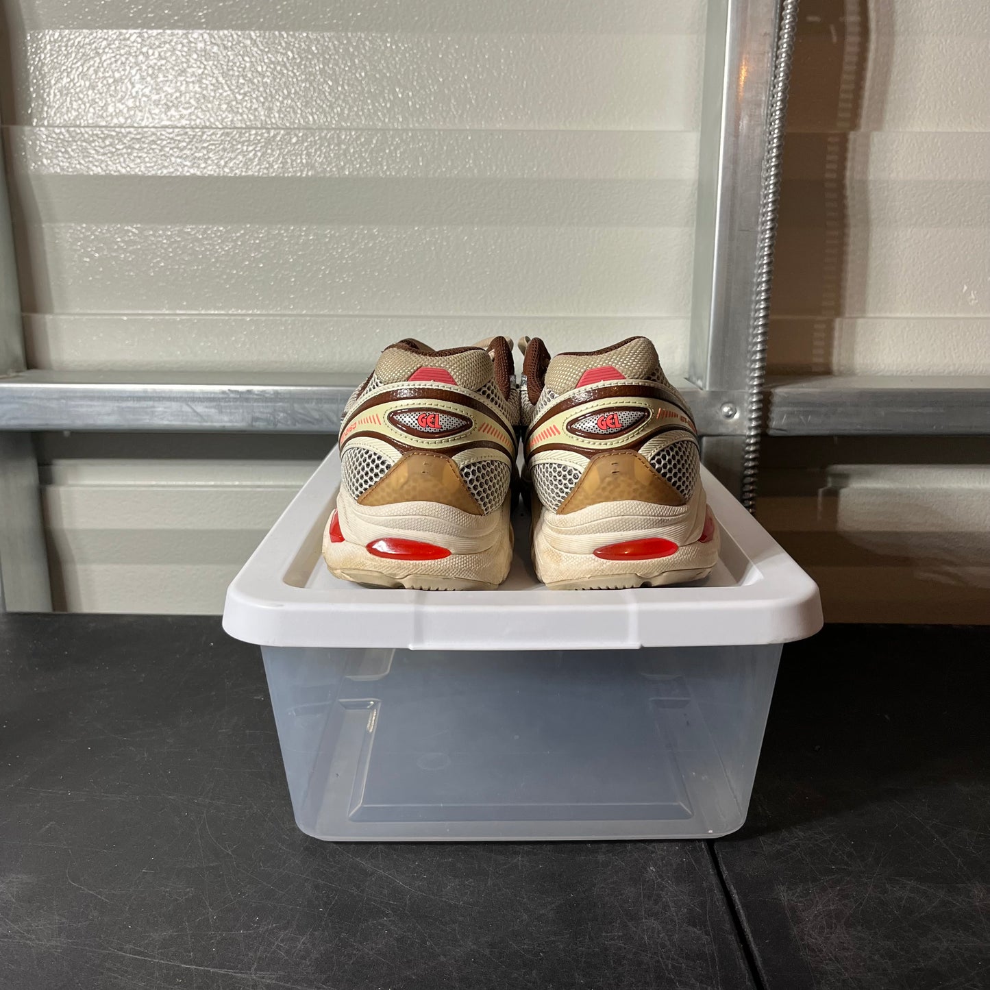 Size 10 - Asics Chocolate Brown