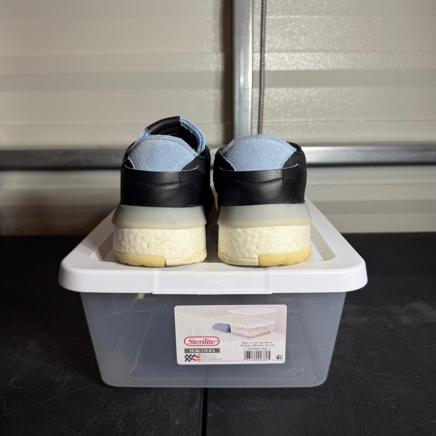 Size 10.5 - adidas Rivalry RM Low Core Black Carbon