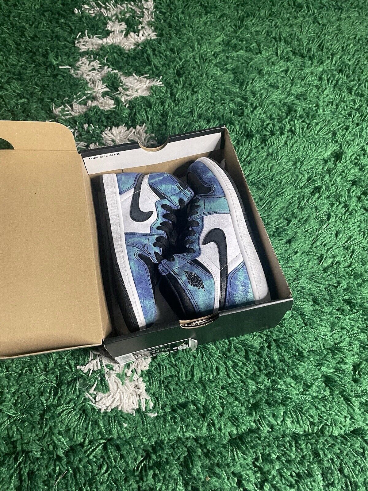 Size 3Y - Air Jordan 1 Retro OG High Tie-Dye W