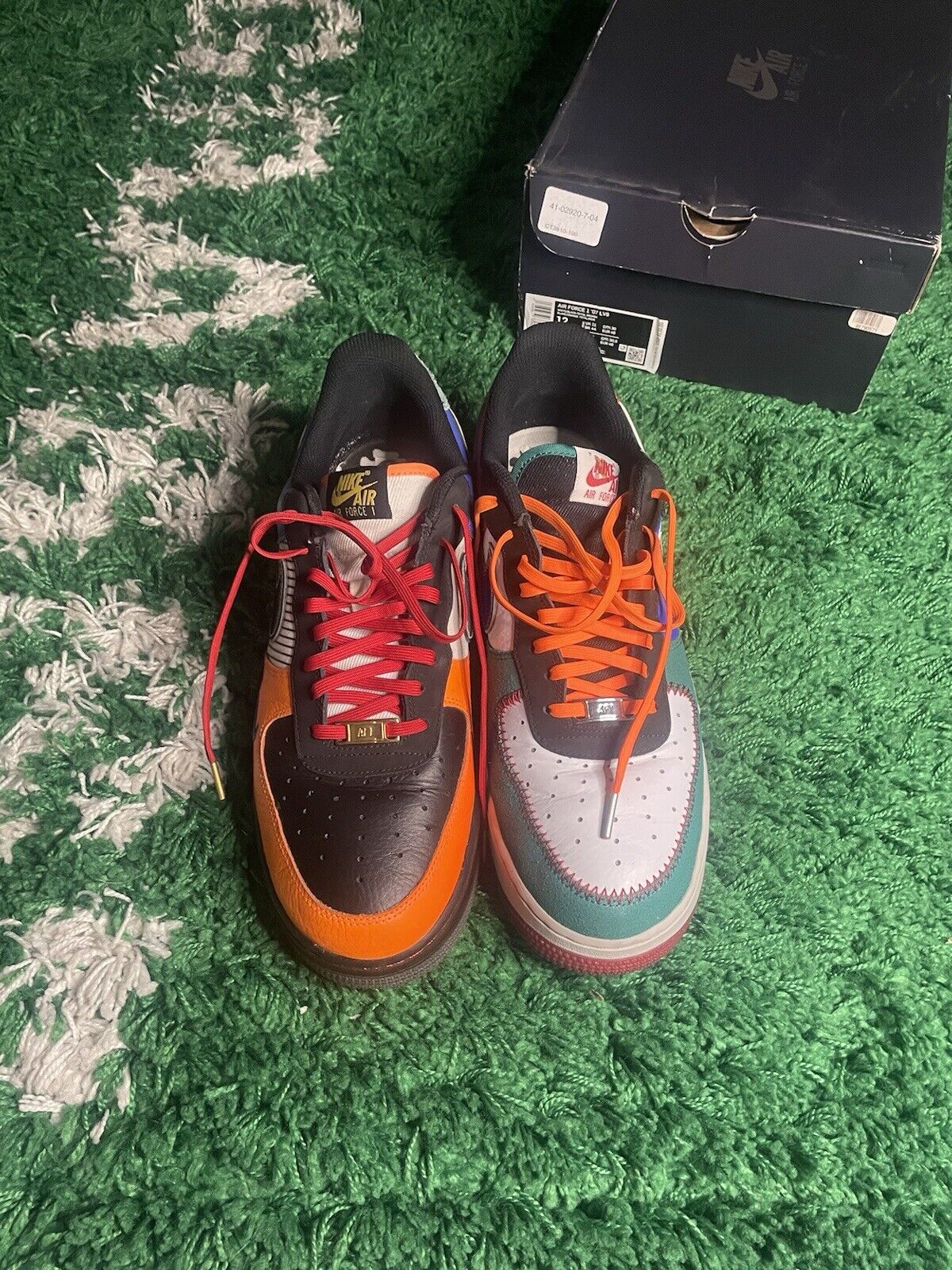 Size 12 - Nike Air Force 1 '07 Low What The NYC