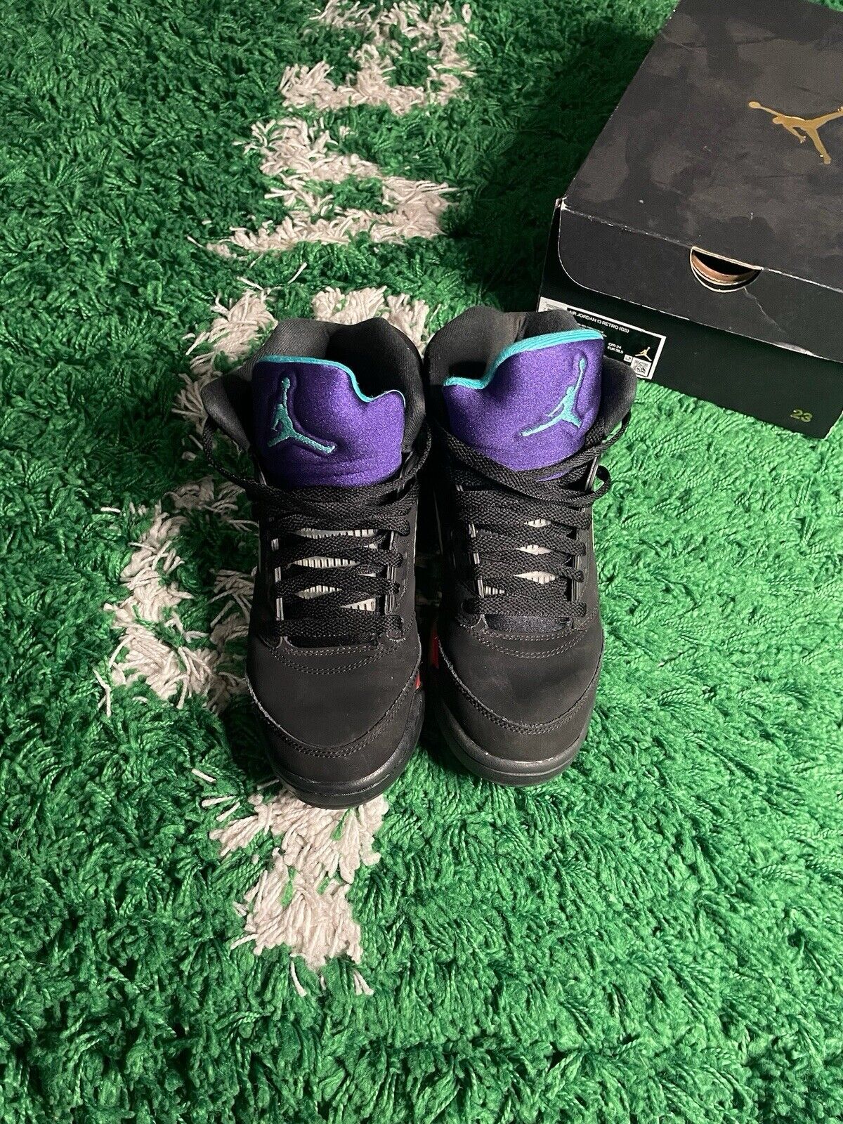 Size 6 - Jordan 5 Retro Top 3 Black 2020