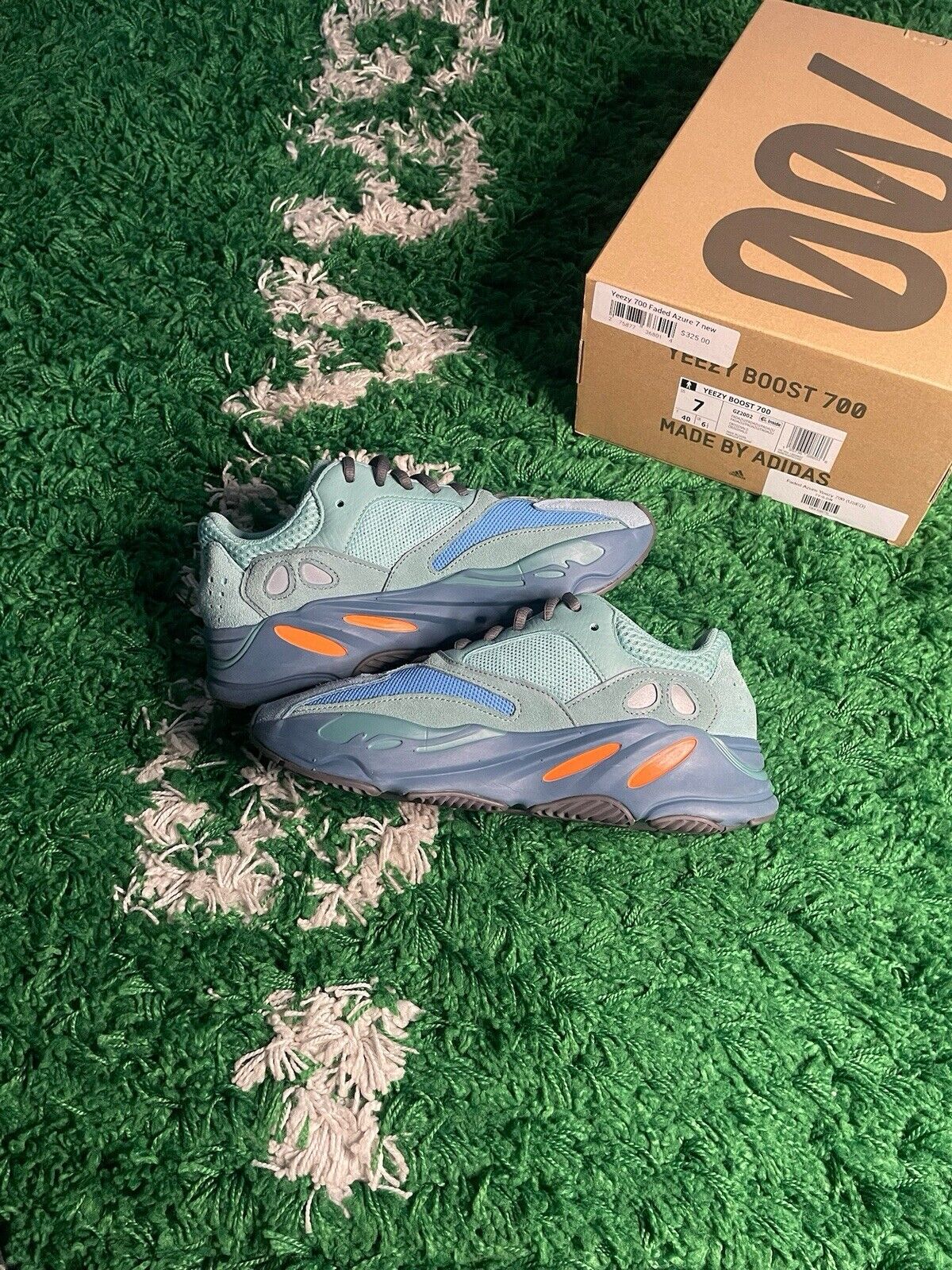 Size 7 - adidas Yeezy Boost 700 Faded Azure