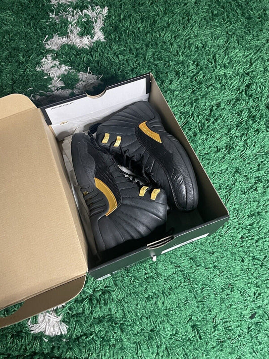 Size 5 - Jordan 12 Retro Mid Black Taxi