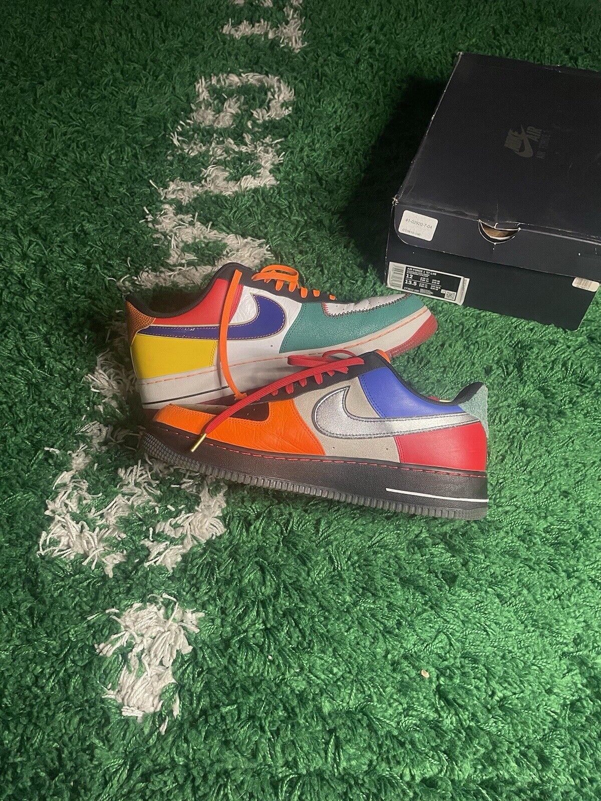 Size 12 - Nike Air Force 1 '07 Low What The NYC