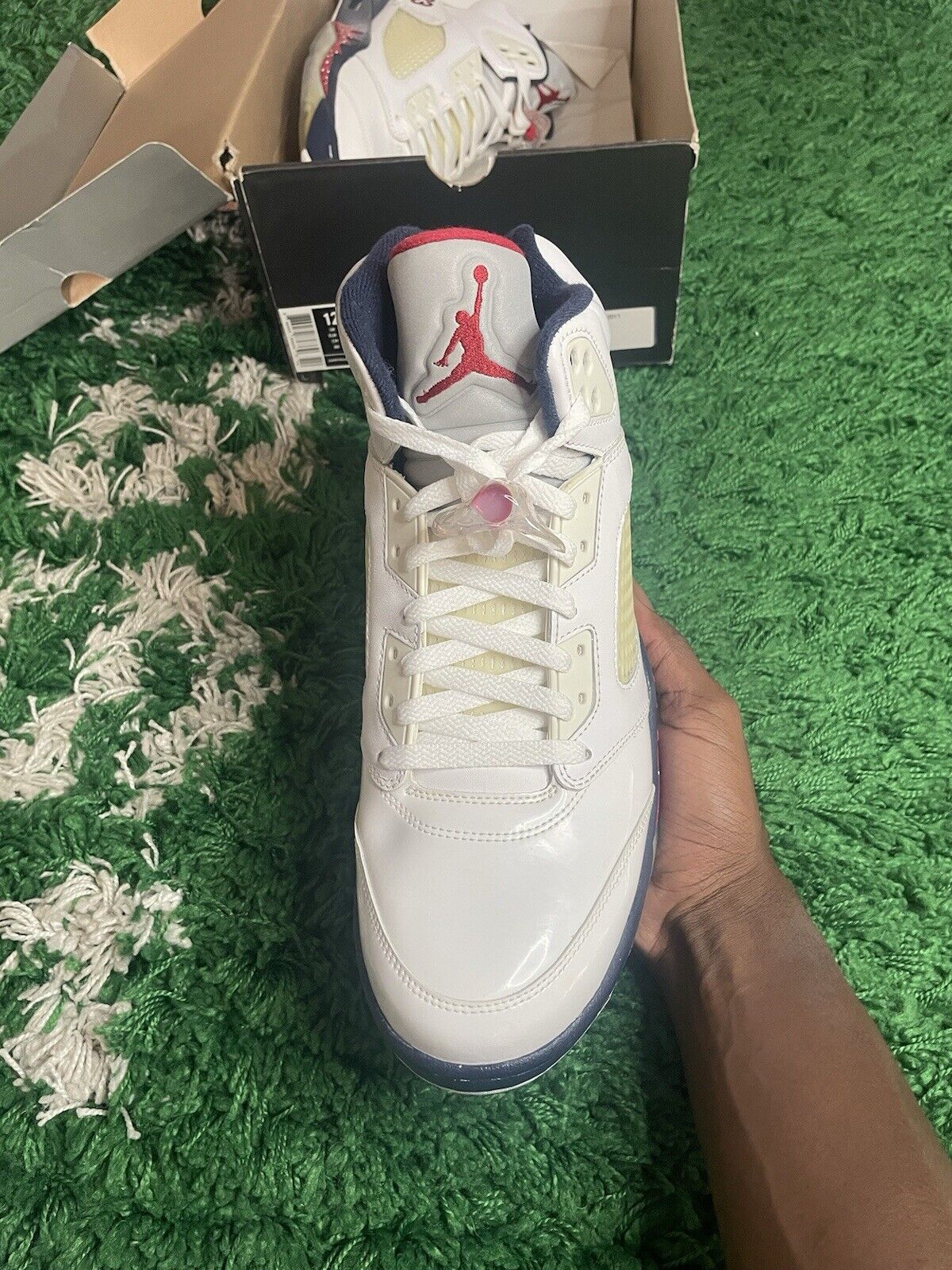 Size 12.5 - Air Jordan 5 Retro Olympic