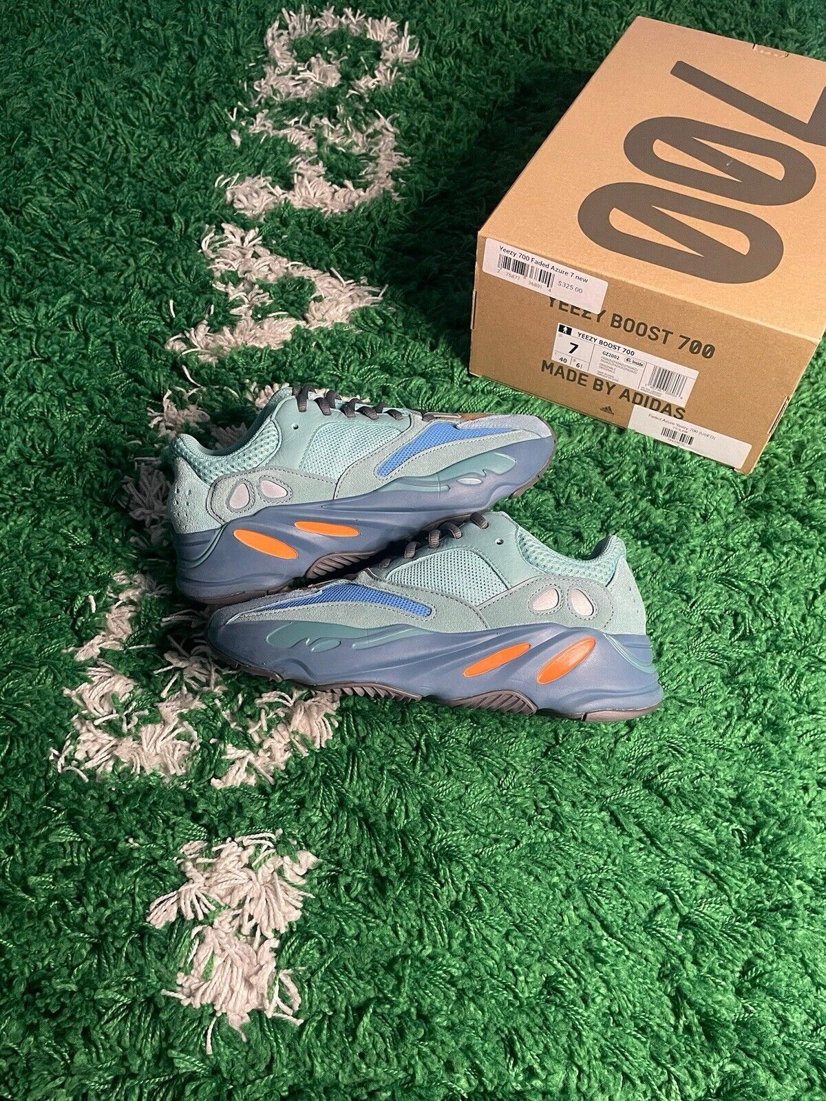 Size 7 - adidas Yeezy Boost 700 Faded Azure