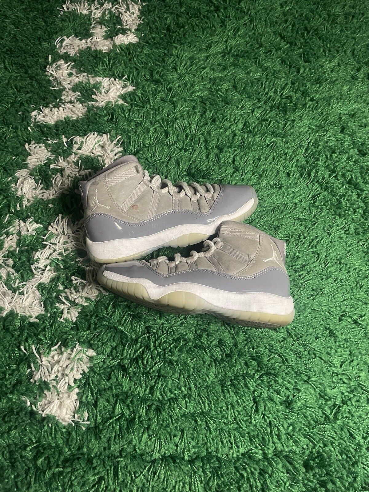 Size 4 - Air Jordan 11 Retro 2010 Cool Grey