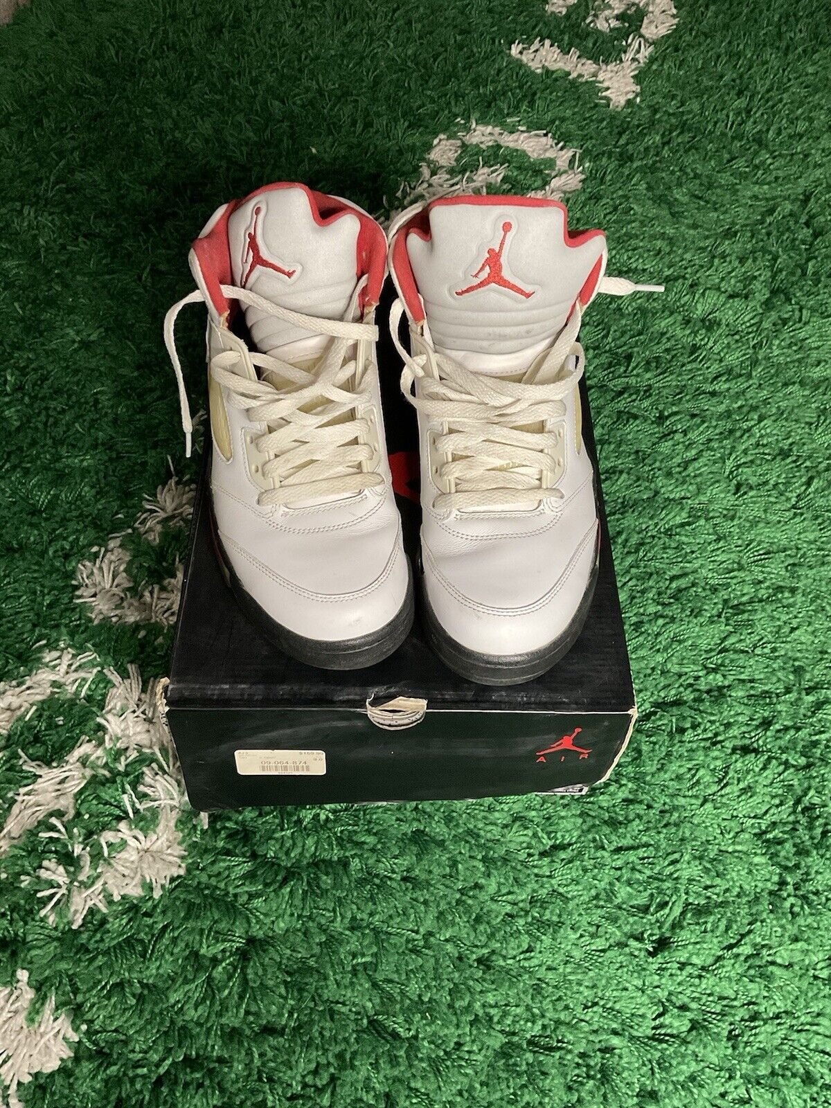 Size 9 - Jordan 5 Retro Mid Fire Red