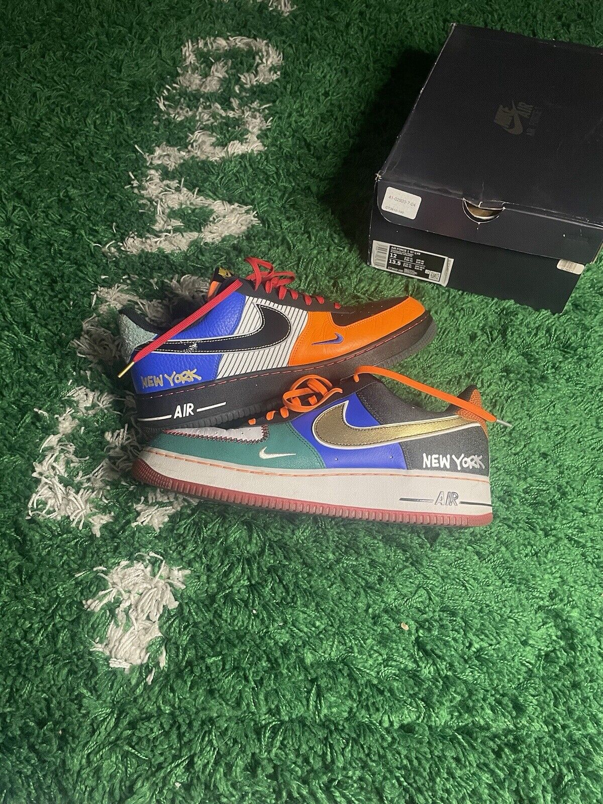 Size 12 - Nike Air Force 1 '07 Low What The NYC