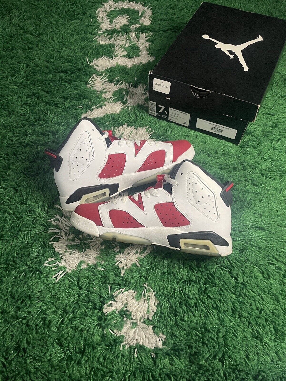 Size 7 - Air Jordan 6 Retro 2014 Carmine