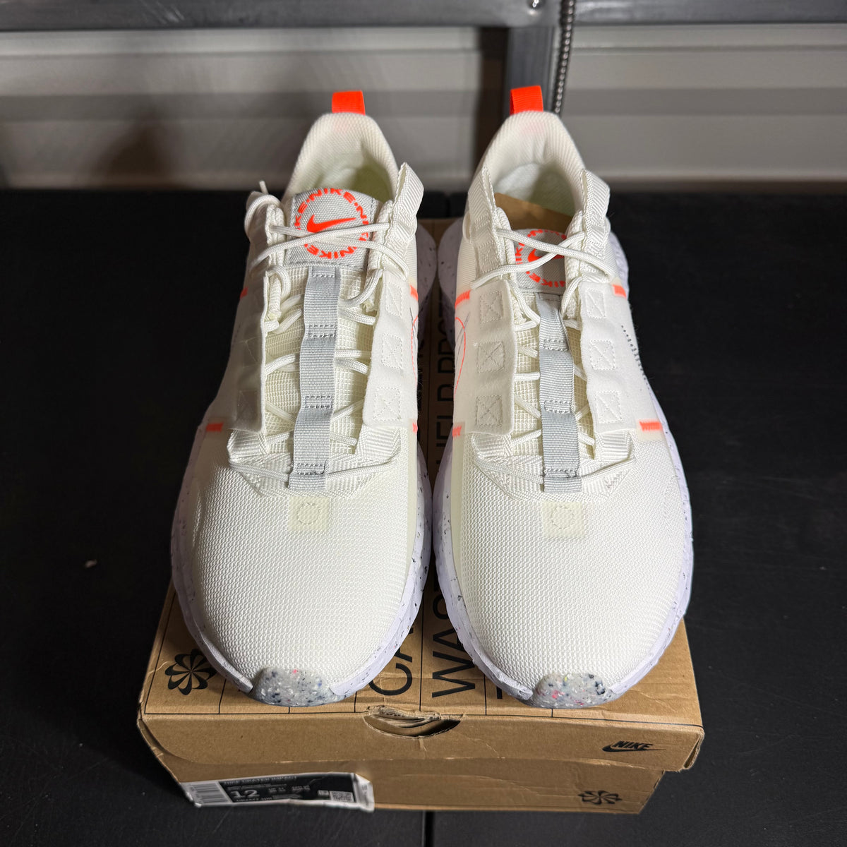 Size 12 - Crater Impact Summit White Hyper Crimson