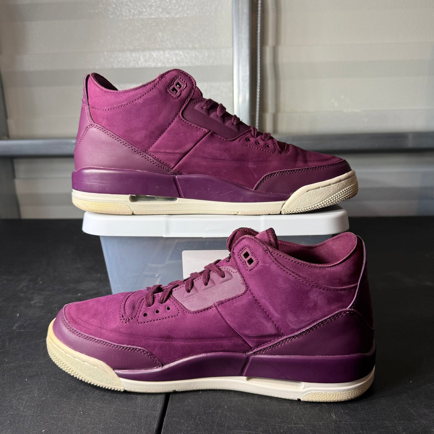 Size 12W - AJ 3 Bordeaux